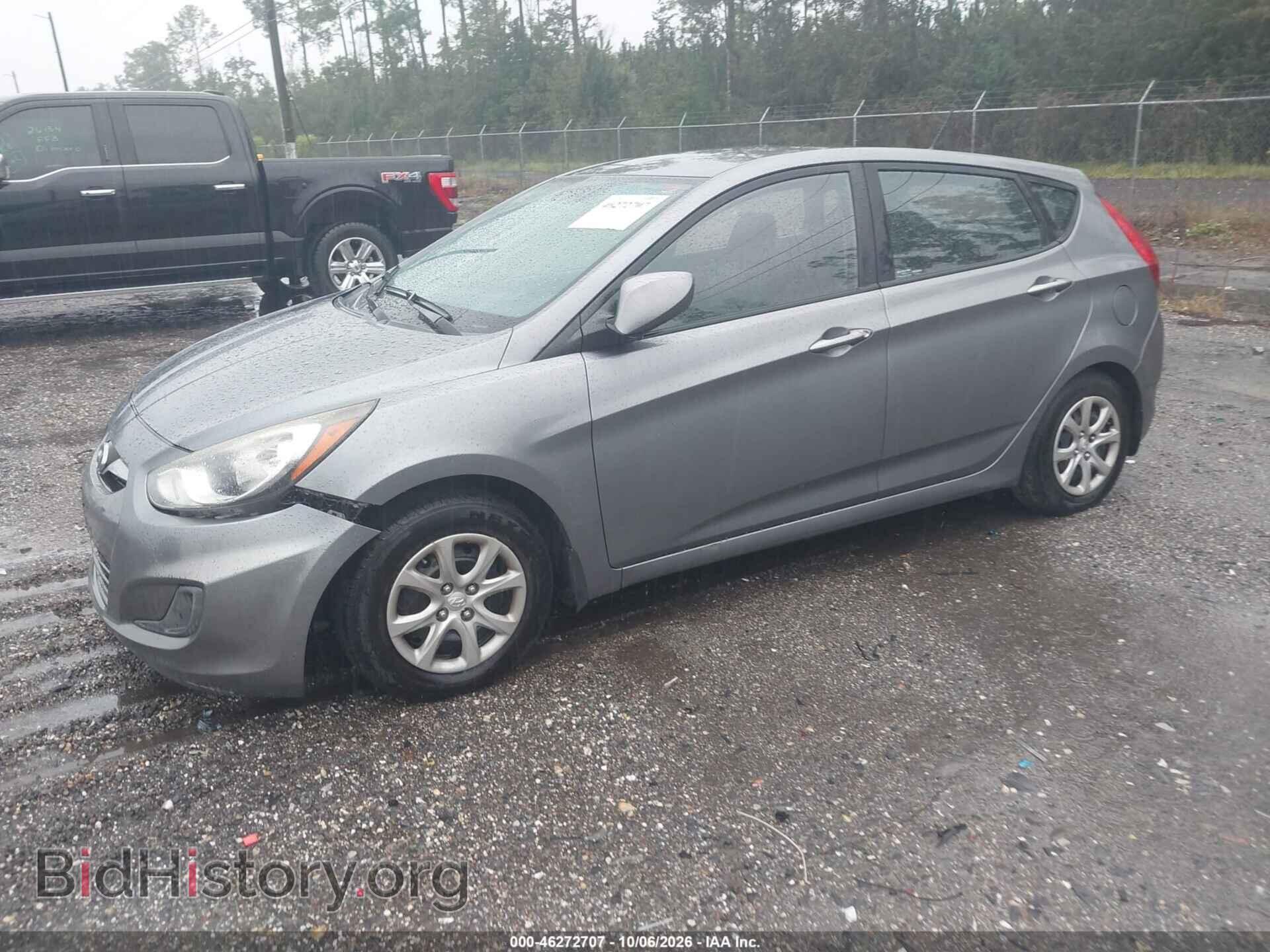 2013 HYUNDAI ACCENT - VIN: KMHCT5AE2DU128830 - Photo 2
