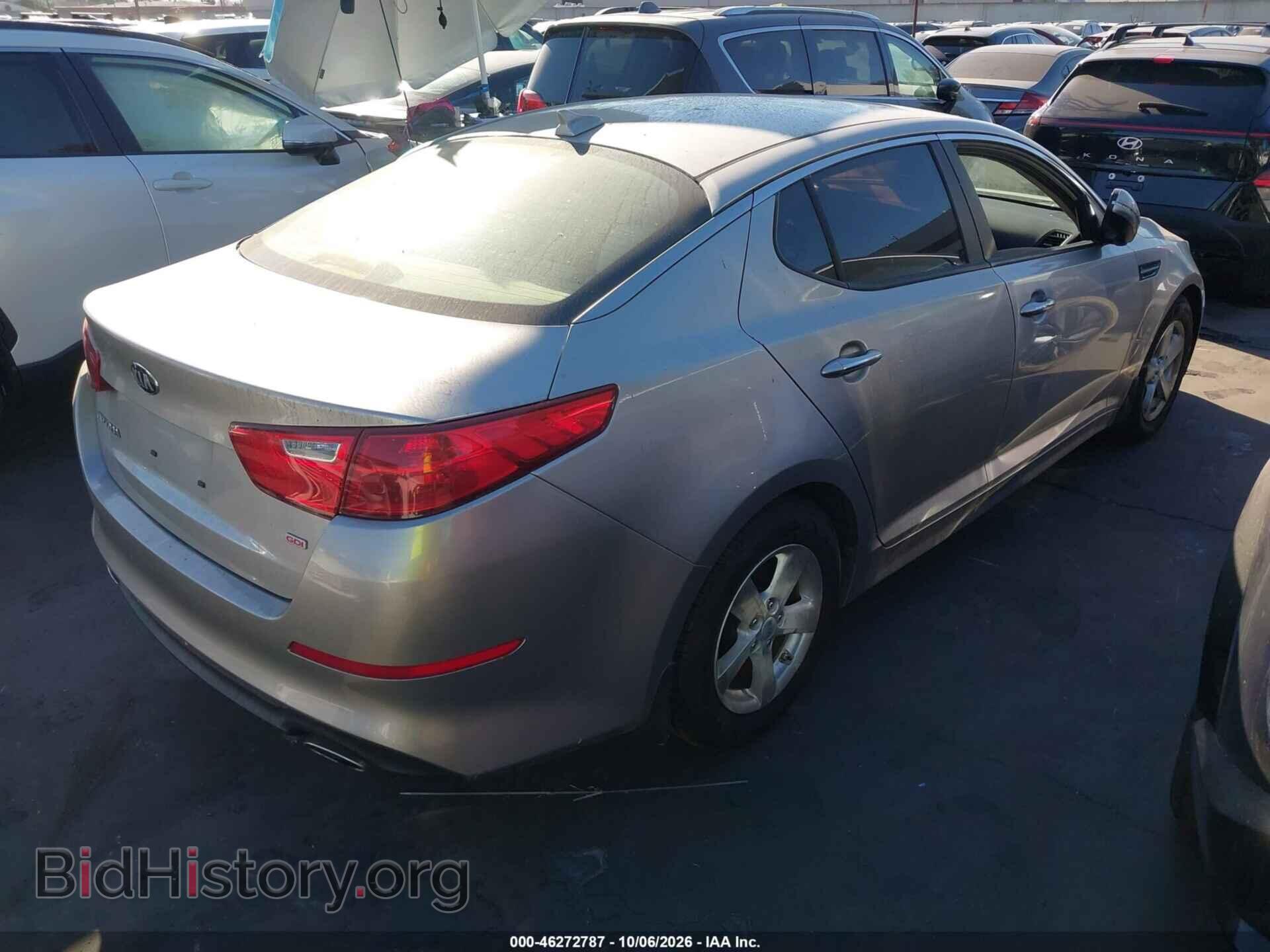 2015 KIA OPTIMA - VIN: KNAGM4A77F5583973 - Фото 4