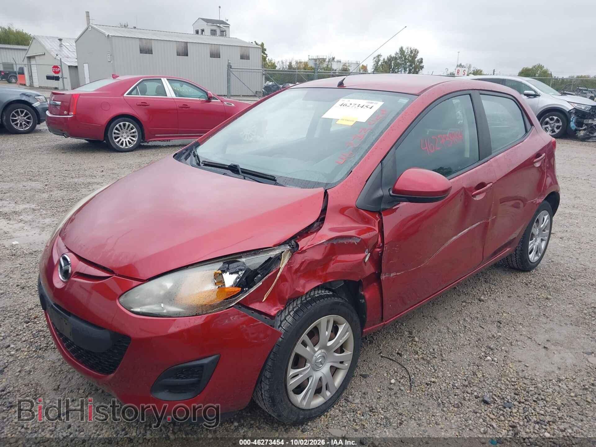 2014 Mazda MAZDA2 (VIN JM1DE1KY1E0171794) — фото 2 из 16