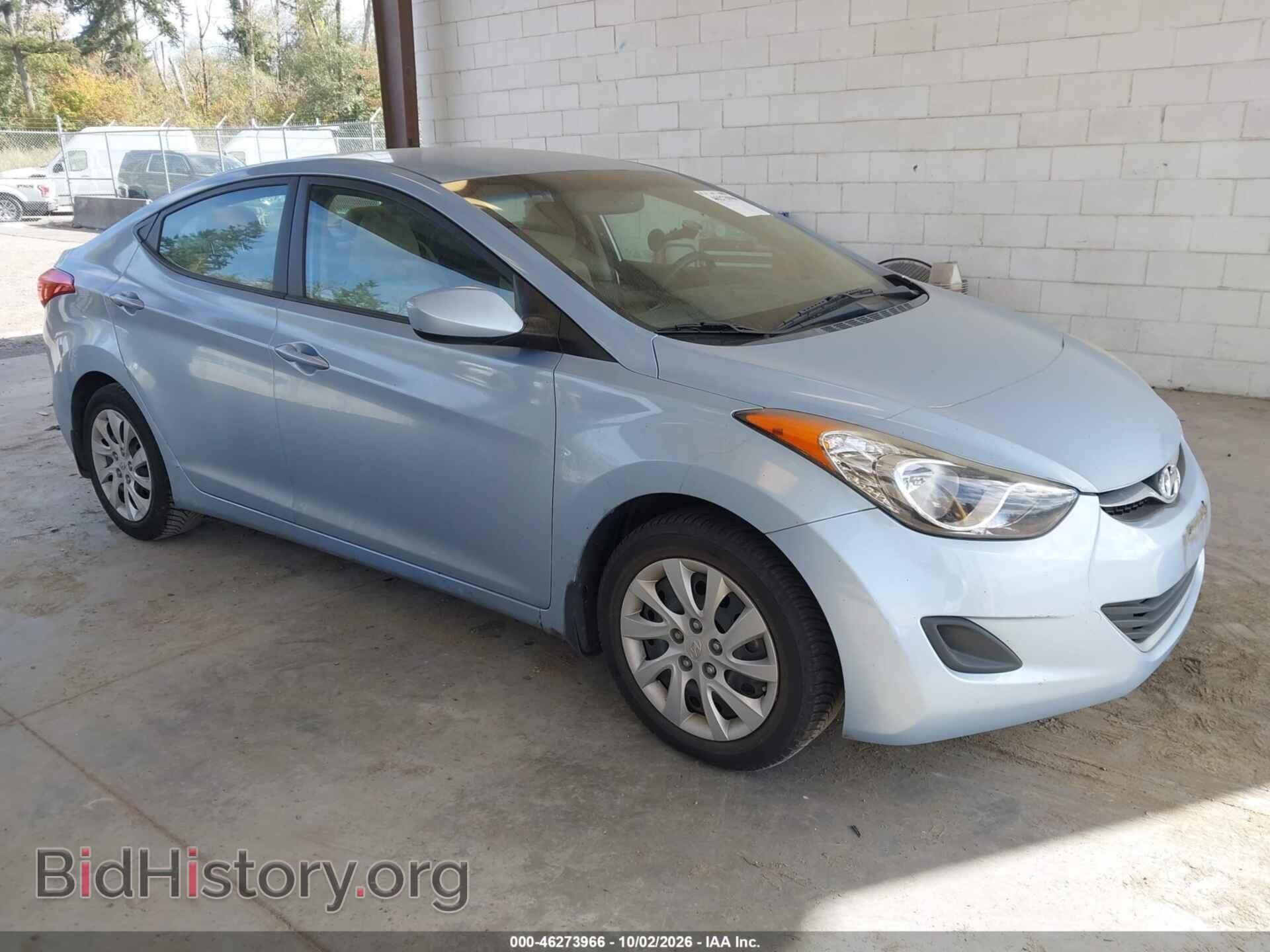 Photo KMHDH4AE9DU539089 - HYUNDAI ELANTRA 2013