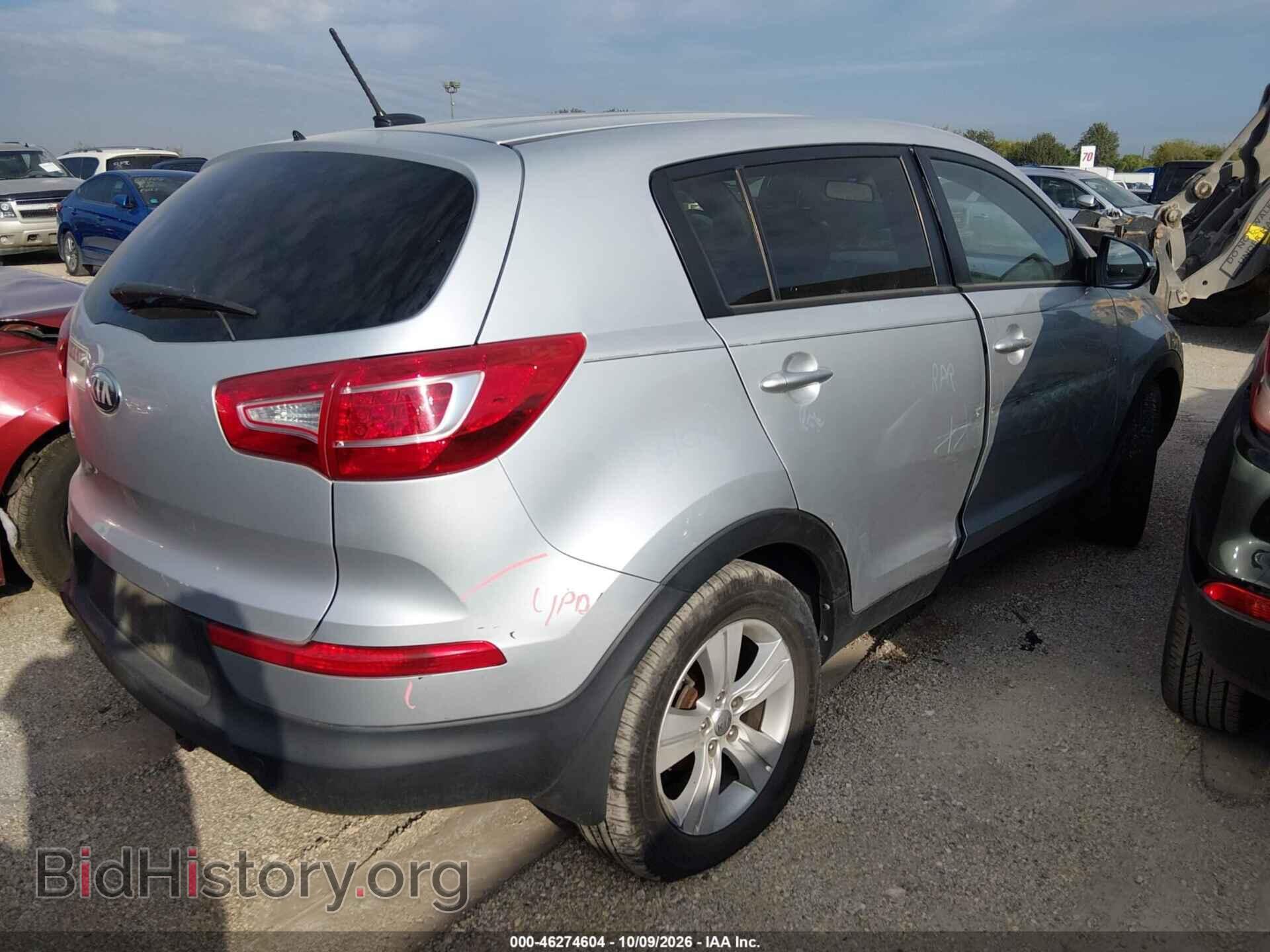 2013 KIA SPORTAGE - VIN: KNDPB3A26D7459444 - Фото 4