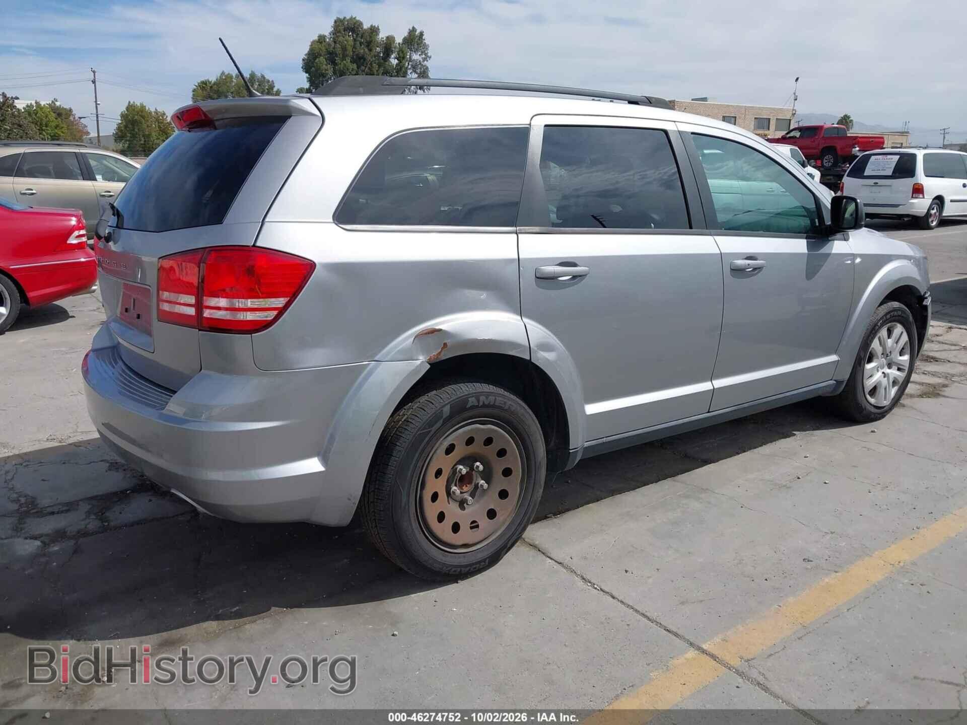 2017 DODGE JOURNEY - VIN: 3C4PDCAB1HT609701 - Фото 4