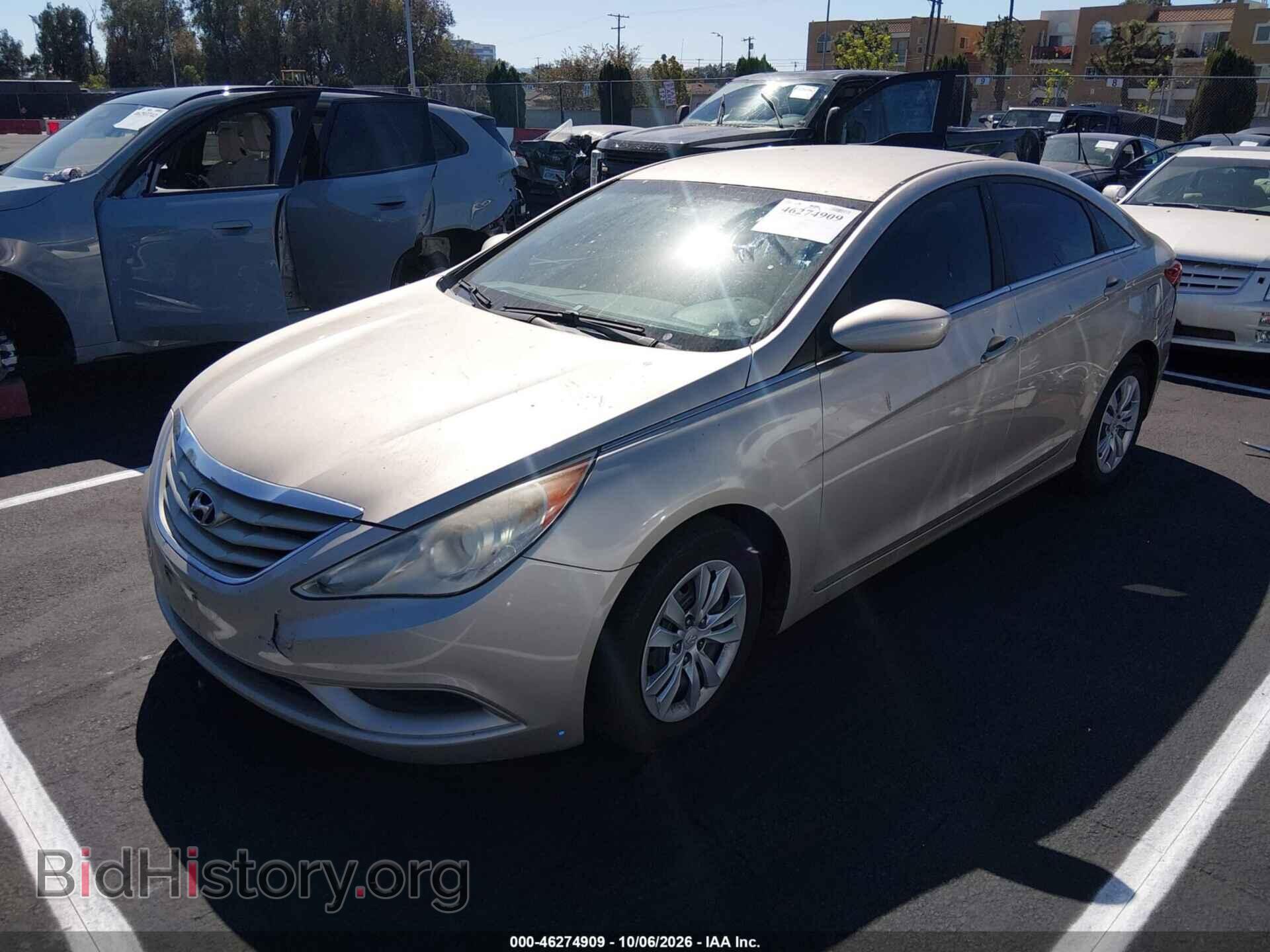 2011 HYUNDAI SONATA - VIN: 5NPEB4AC4BH022072 - Фото 2