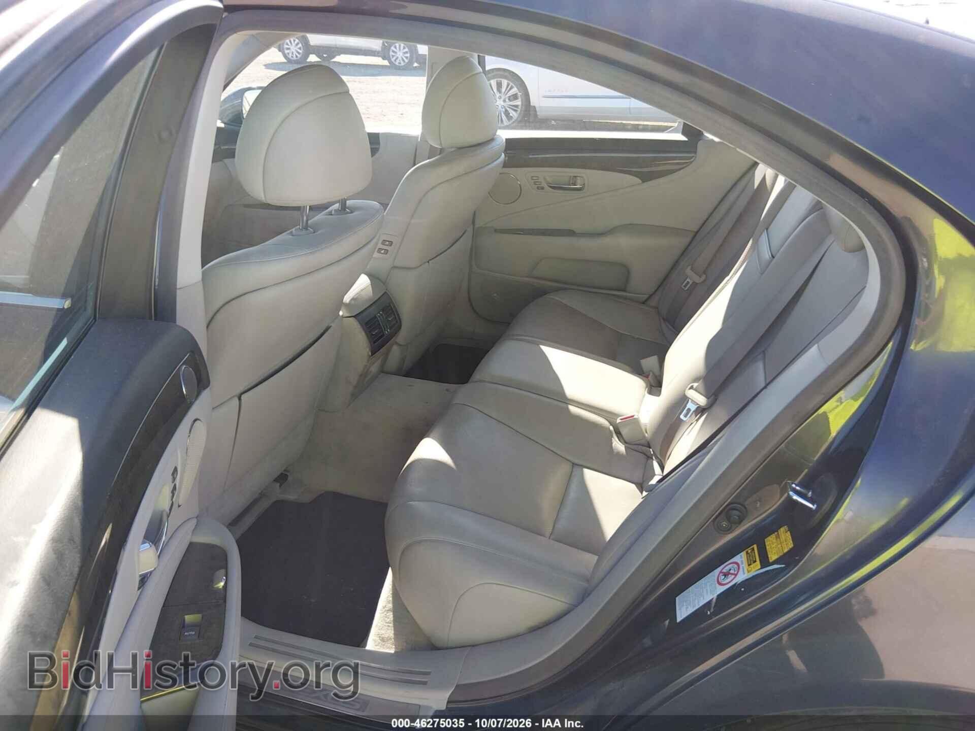 2007 LEXUS LS 460 - VIN: JTHBL46F275038215 - Фото 8