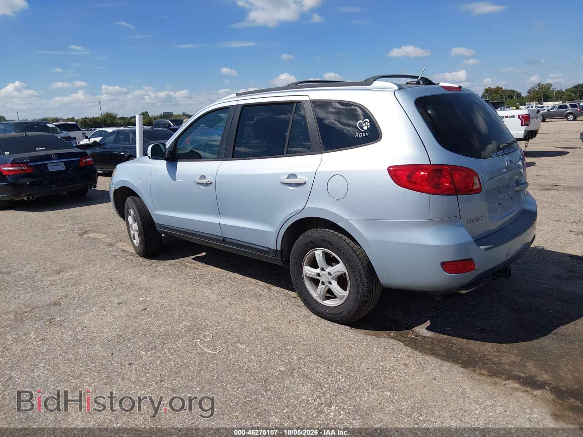 2007 HYUNDAI SANTA FE - VIN: 5NMSG13D87H076617 - Фото 3