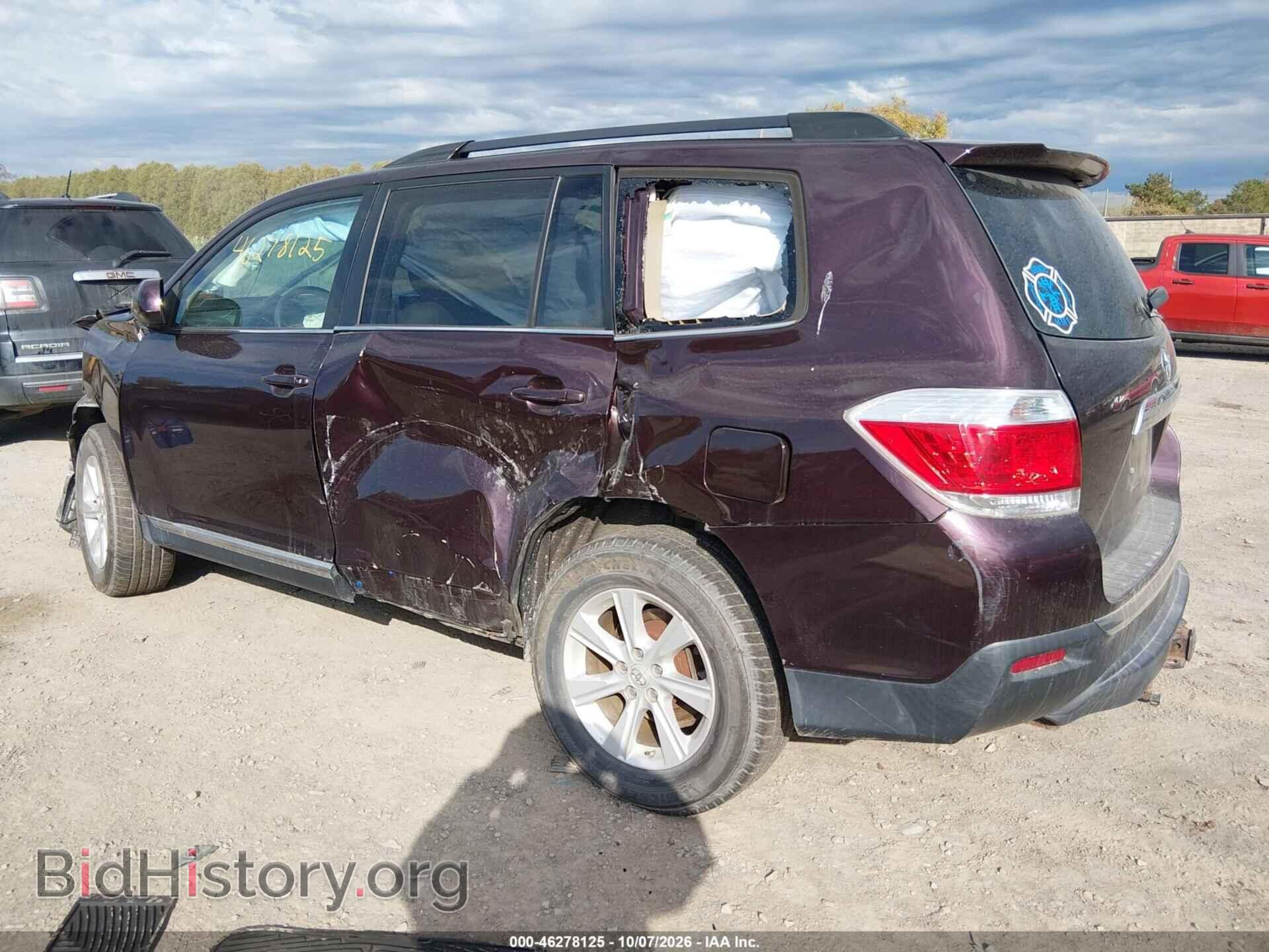 2013 TOYOTA HIGHLANDER - VIN: 5TDBK3EH8DS276819 - Photo 3