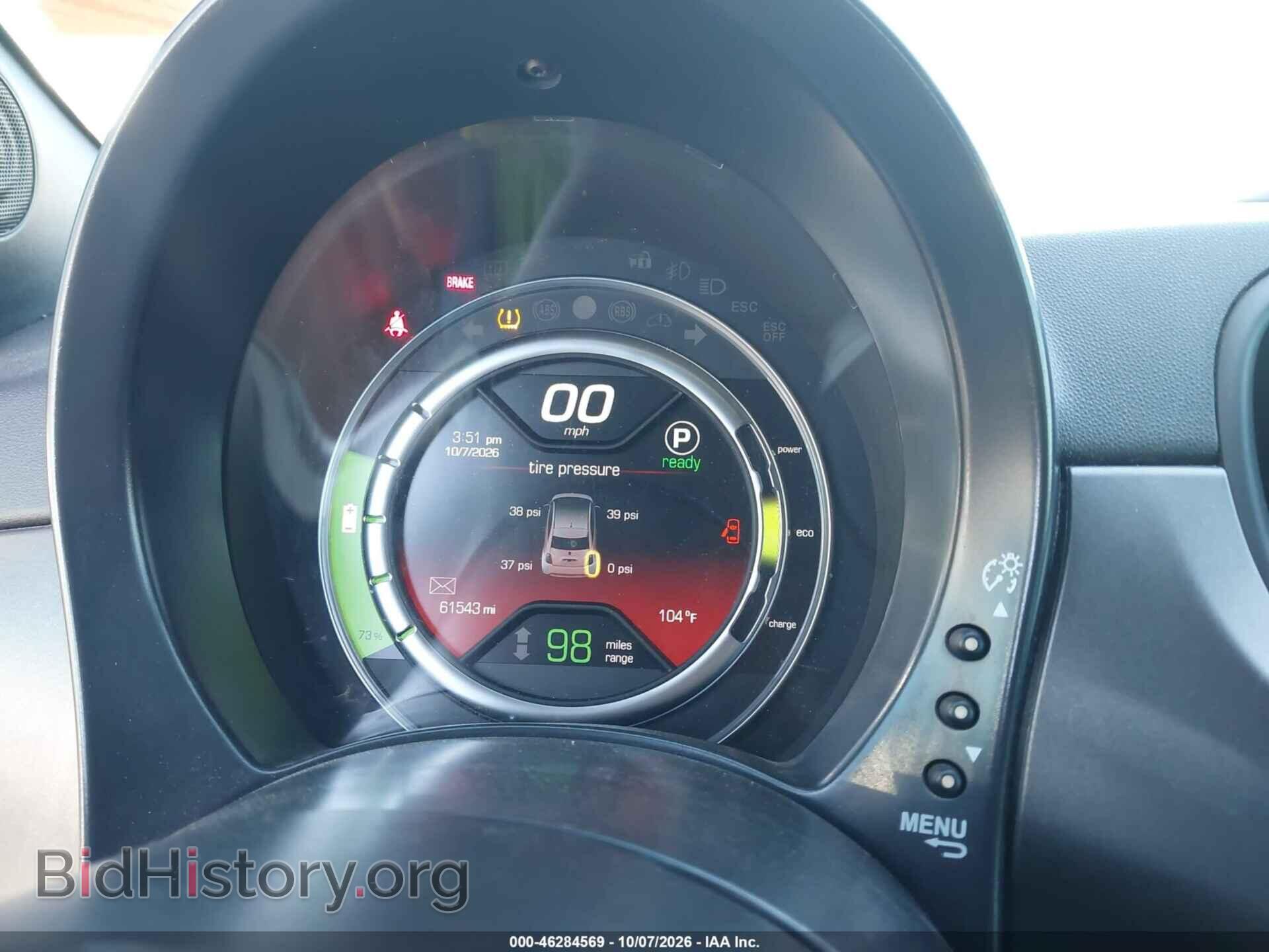 2017 FIAT 500E - VIN: 3C3CFFGEXHT620891 - Photo 7