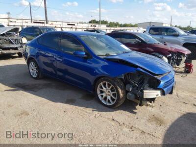 2013 Dodge DART SXT, blue — VIN 1C3CDFBA7DD708842, IAAI