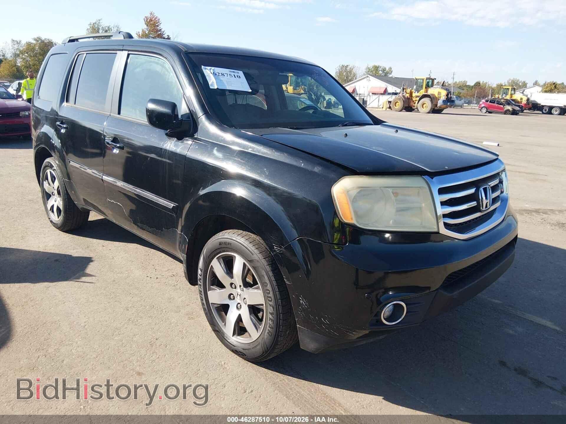 Photo 5FNYF4H99DB018760 - HONDA PILOT 2013