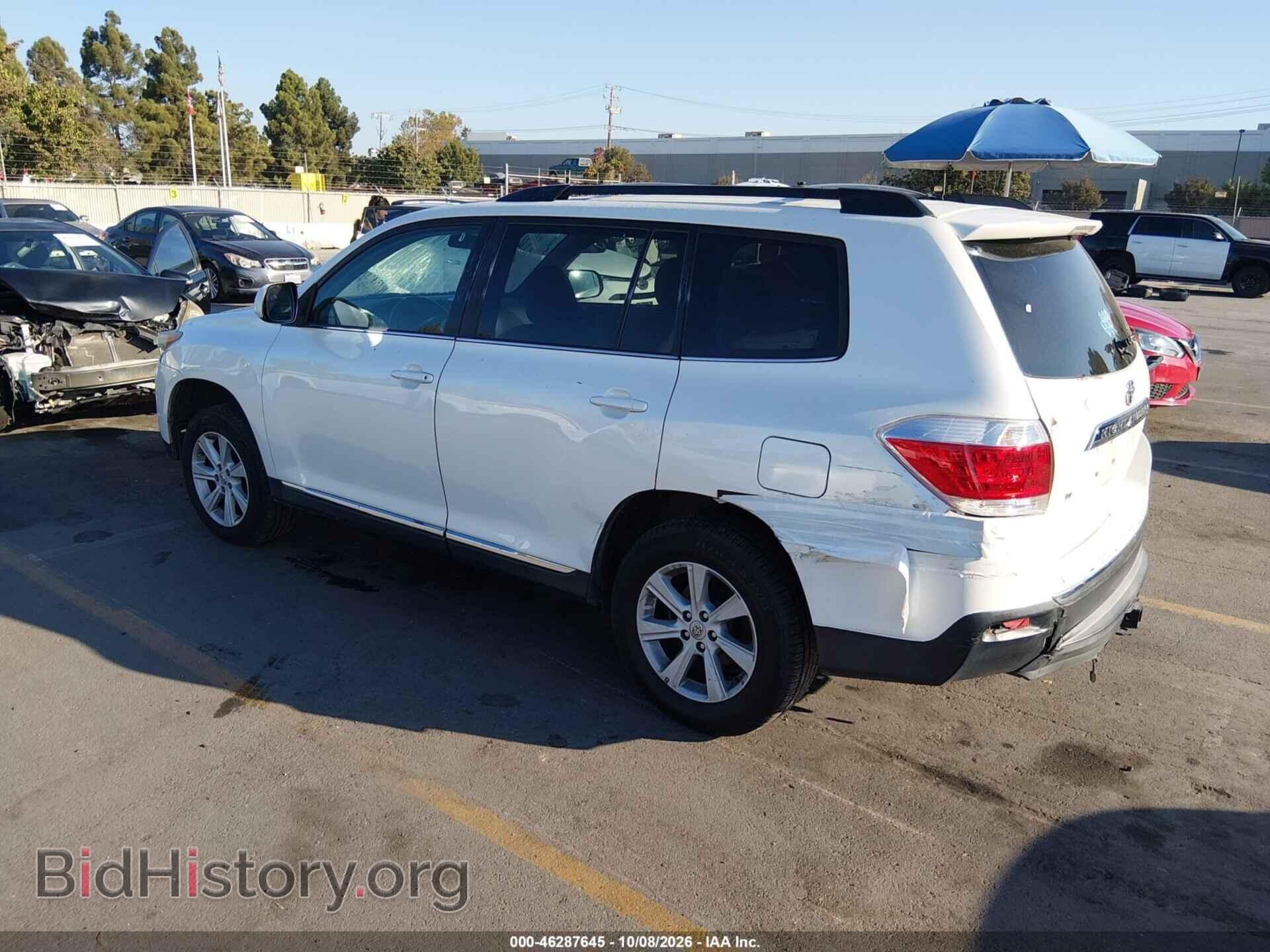 2013 TOYOTA HIGHLANDER - VIN: 5TDZA3EH7DS038574 - Photo 3