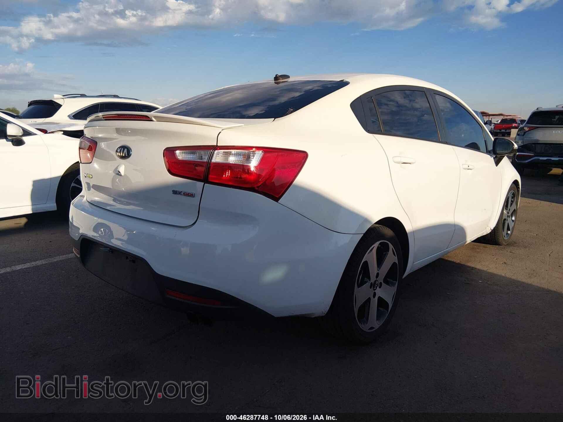 2013 KIA RIO - VIN: KNADN4A3XD6294638 - Photo 4