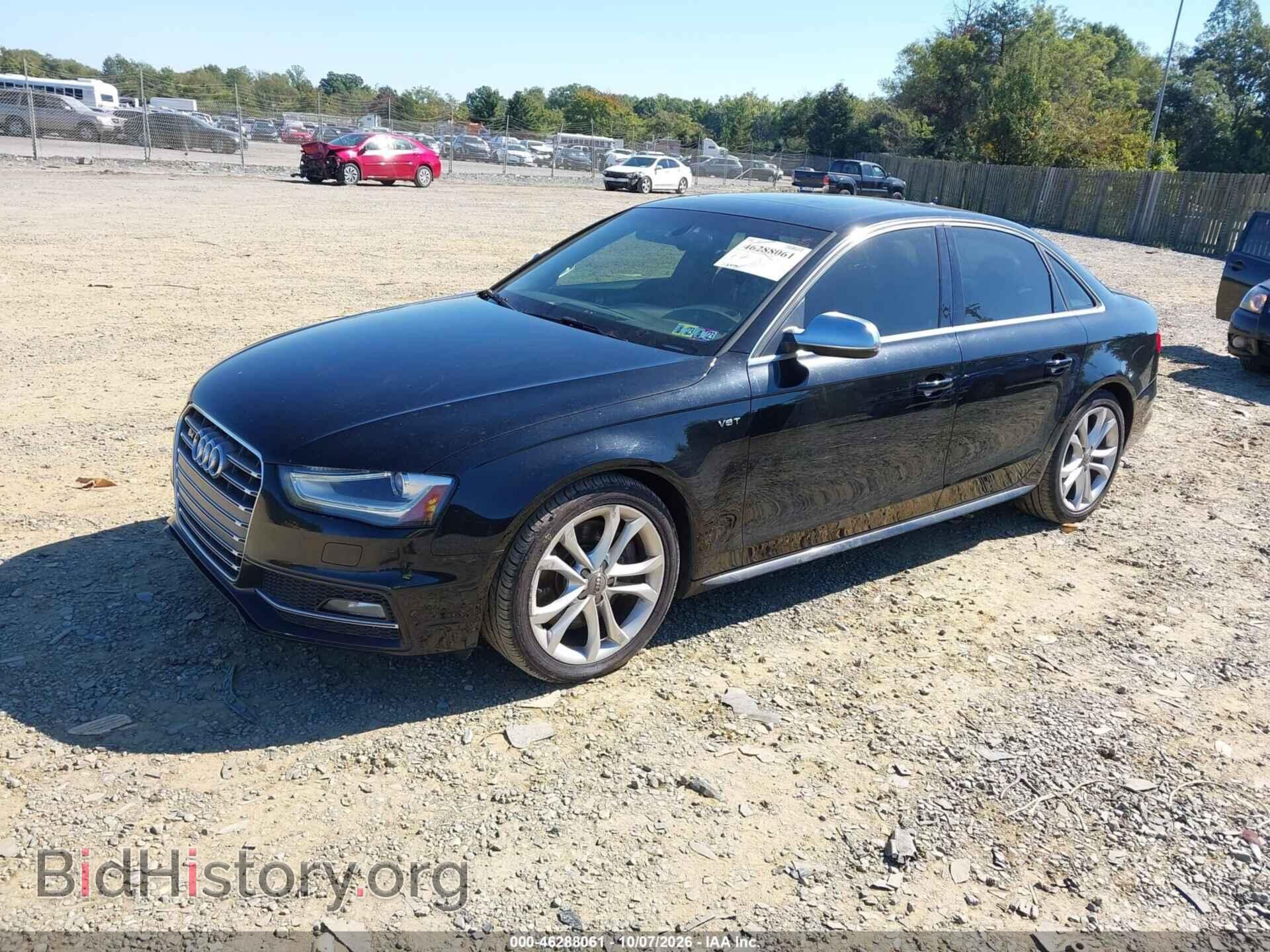 2013 AUDI S4 - VIN: WAUDGAFL4DA096894 - Фото 2