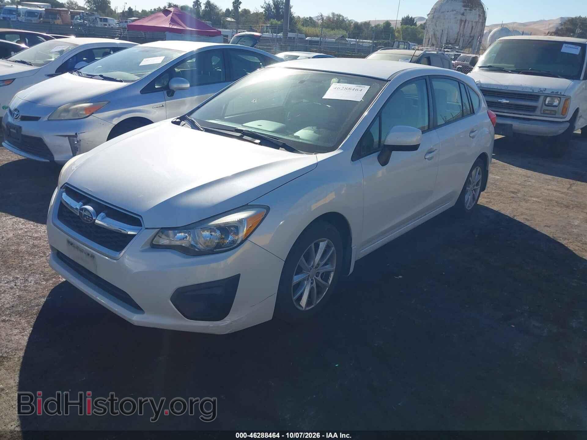 2013 SUBARU IMPREZA - VIN: JF1GPAC69D2874363 - Фото 2