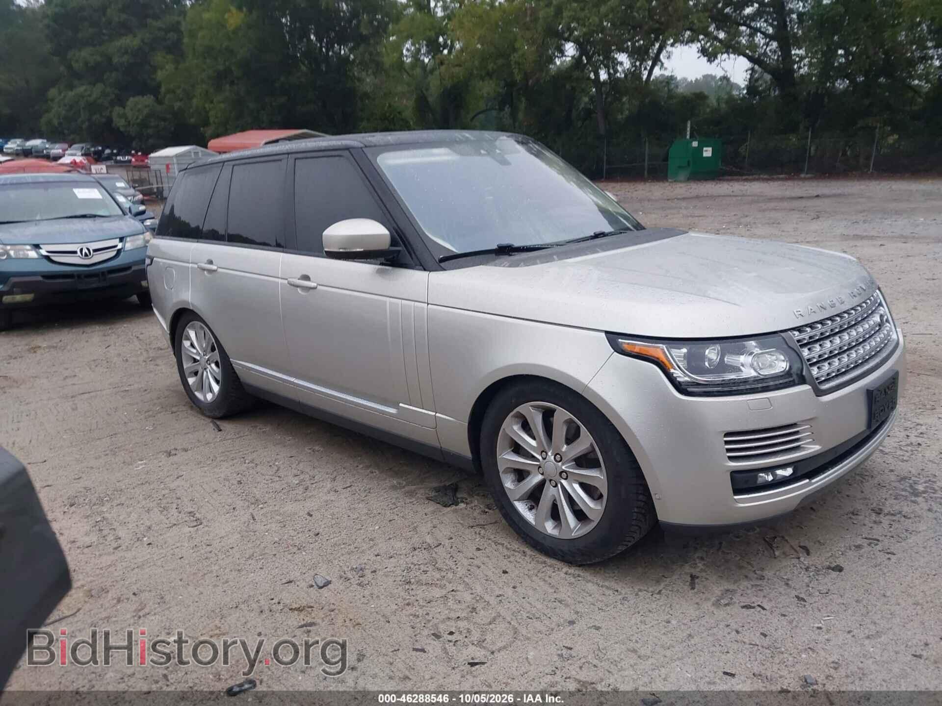 Фотография SALGS2FV1HA349447 - LAND ROVER RANGE ROVER 2017