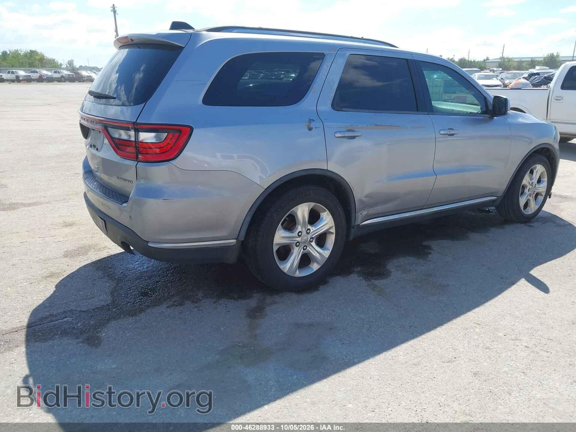 2014 DODGE DURANGO - VIN: 1C4RDHDGXEC313743 - Фото 4