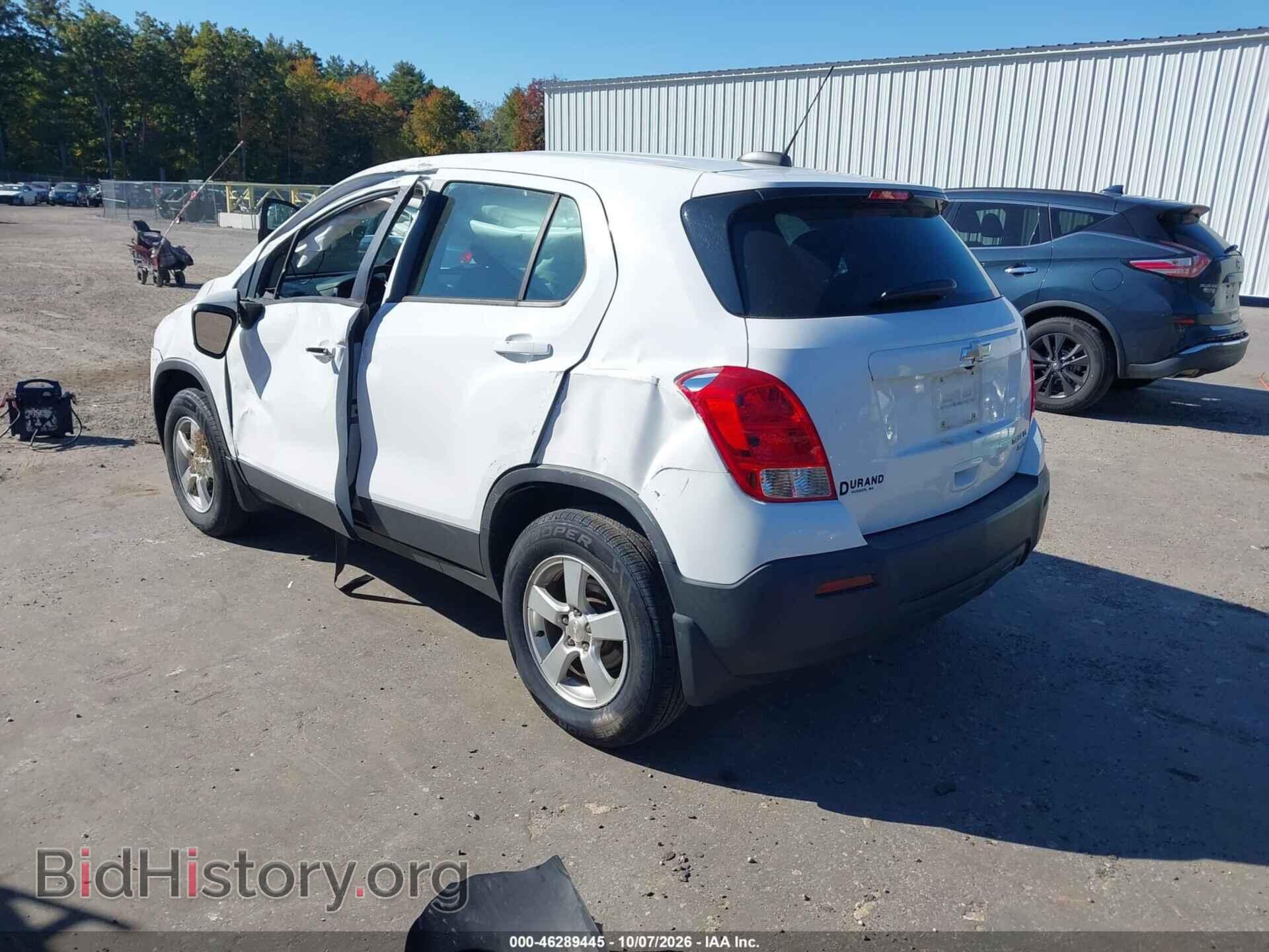 2016 CHEVROLET TRAX - VIN: 3GNCJNSB0GL227165 - Photo 3