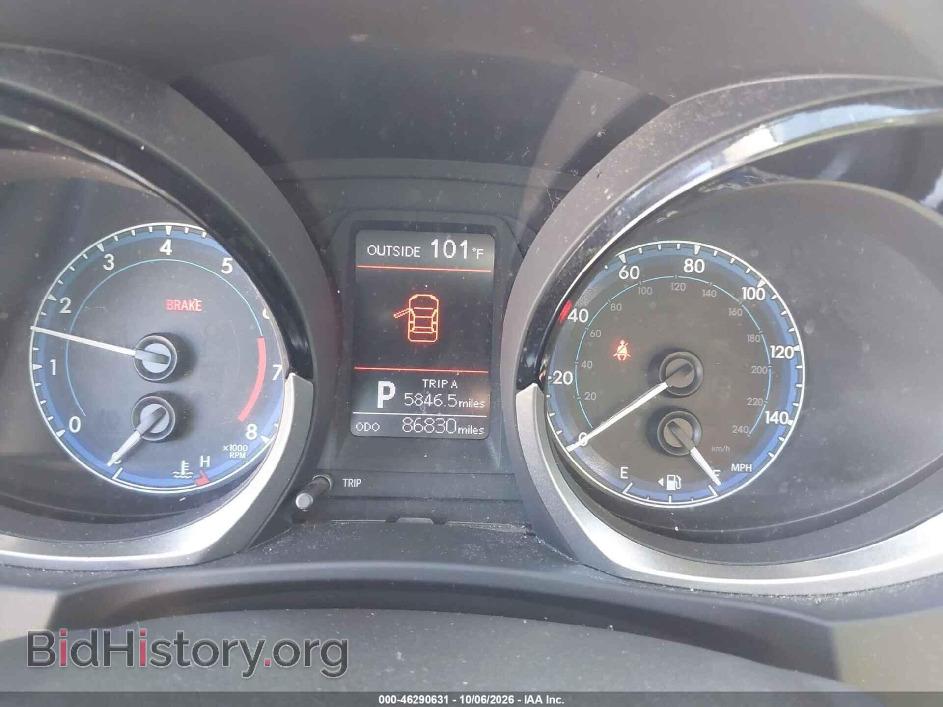 2014 TOYOTA COROLLA - VIN: 5YFBURHE8EP124502 - Фото 7