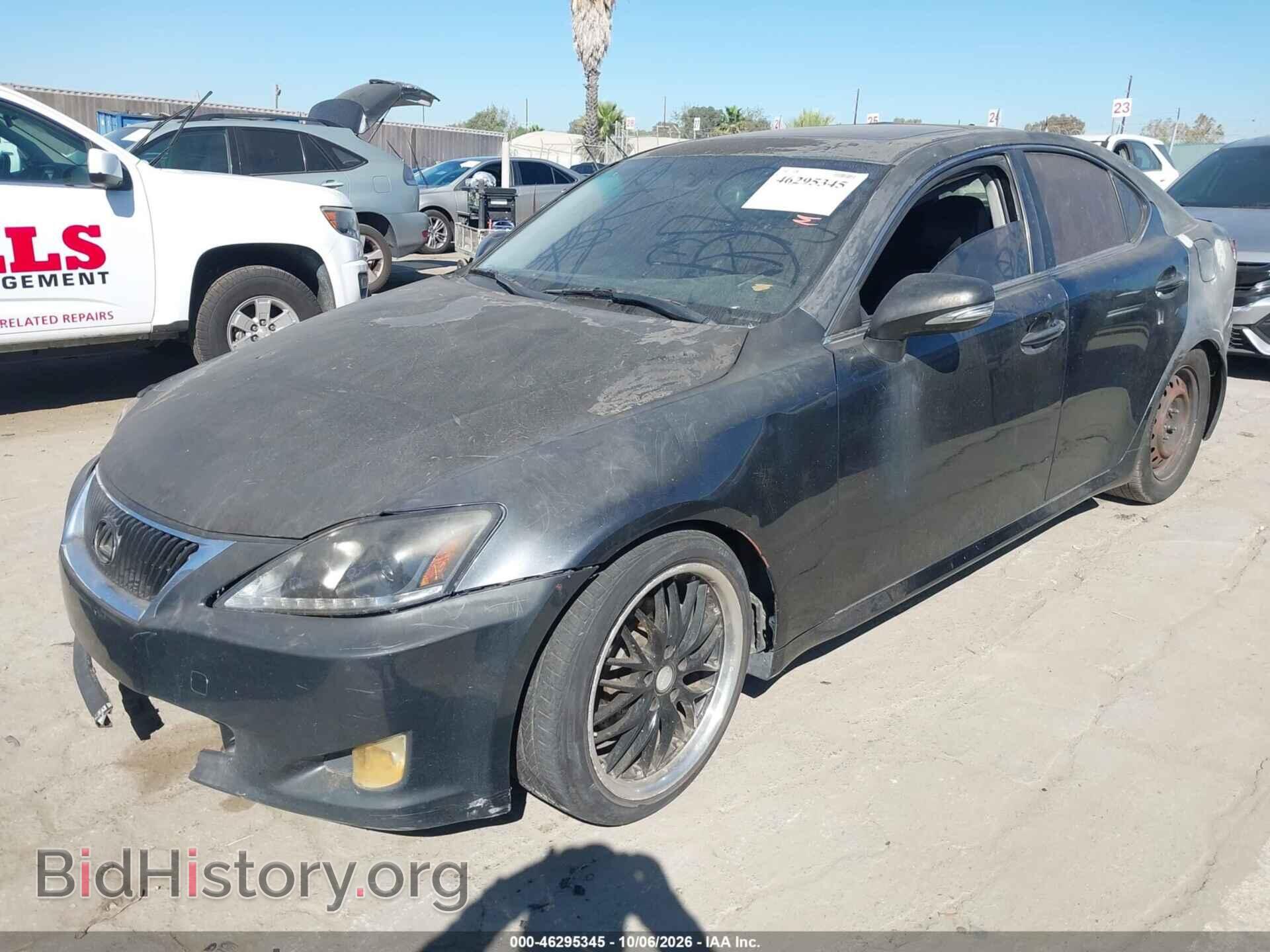 2009 LEXUS IS 250 - VIN: JTHBK262X95104159 - Фото 2