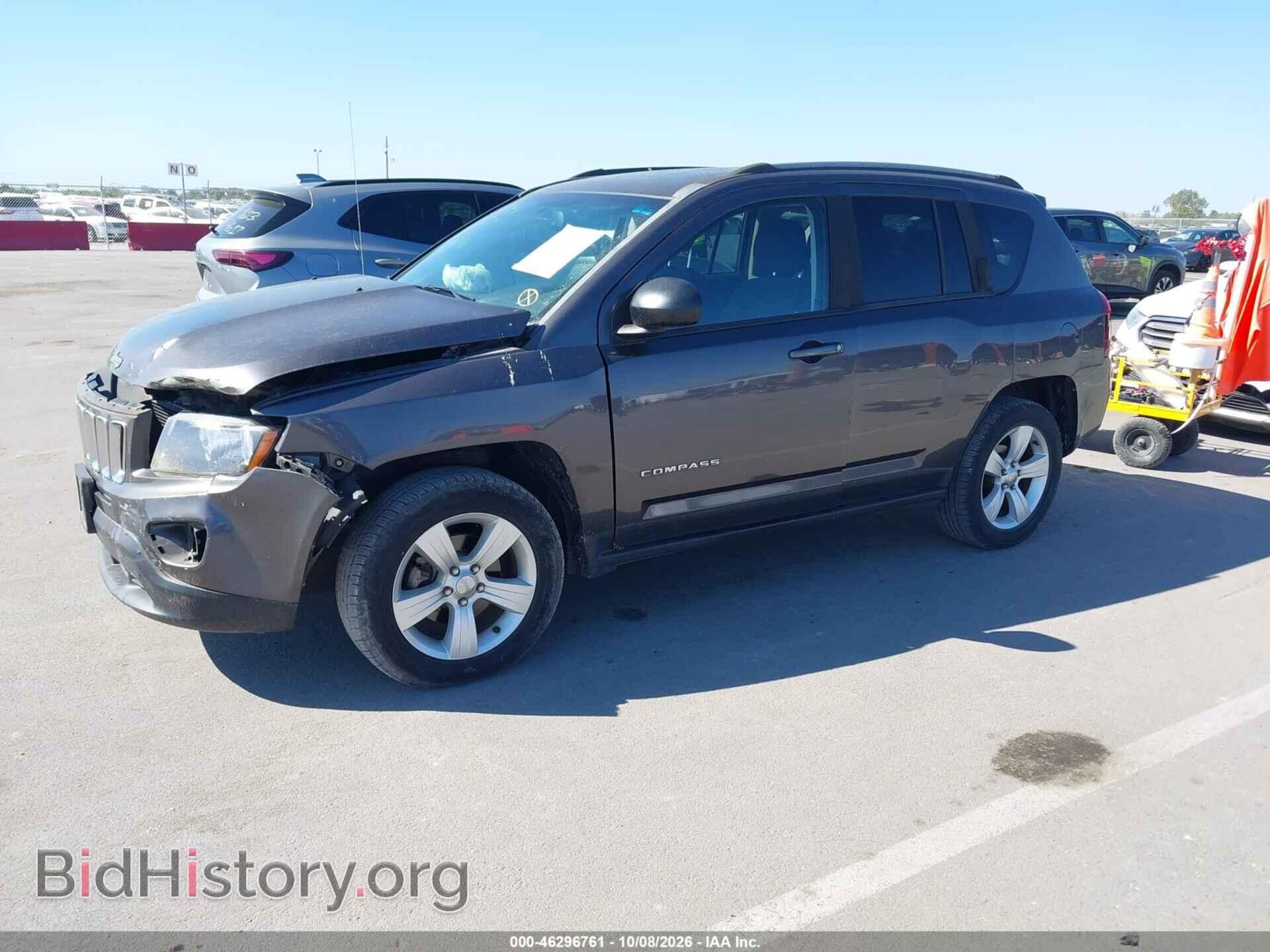 2016 JEEP COMPASS - VIN: 1C4NJDBB5GD631502 - Фото 2