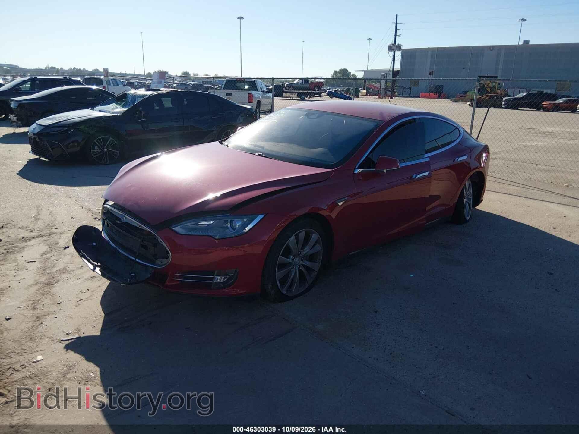 2014 TESLA MODEL S - VIN: 5YJSA1H17EFP57110 - Photo 2