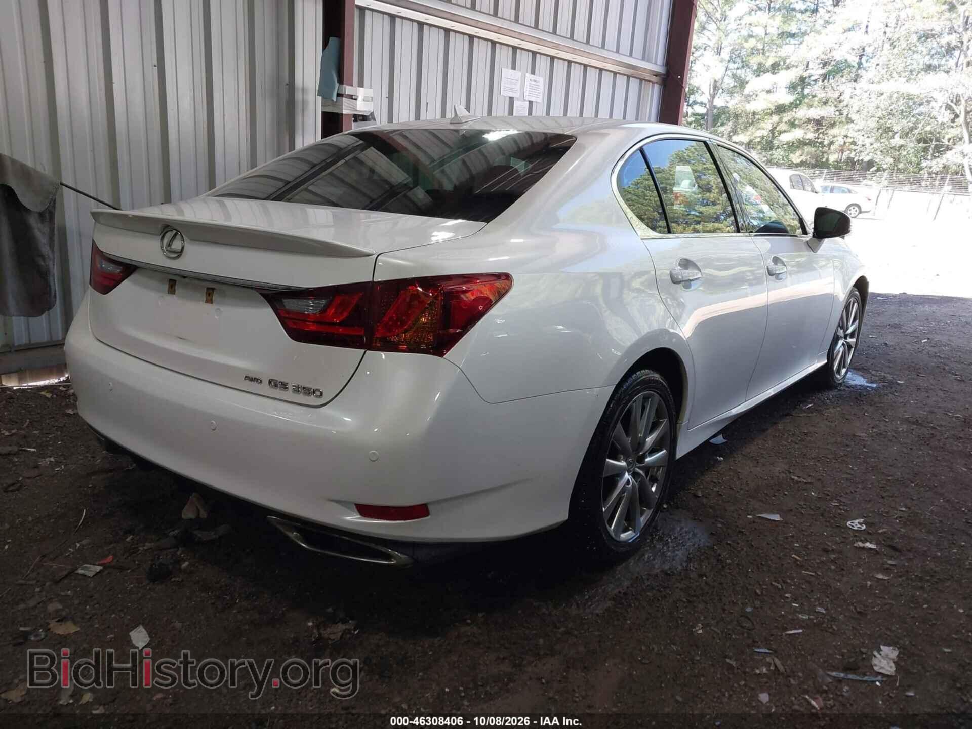 2013 LEXUS GS 350 - VIN: JTHCE1BL4D5017287 - Photo 4