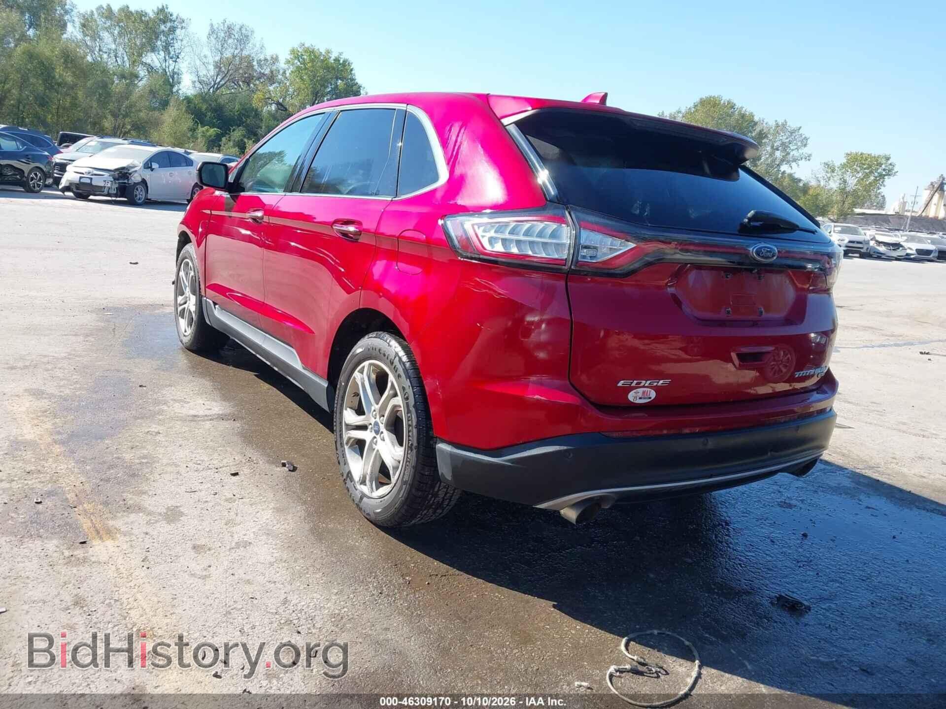 2015 FORD EDGE - VIN: 2FMTK4K87FBC03648 - Photo 3