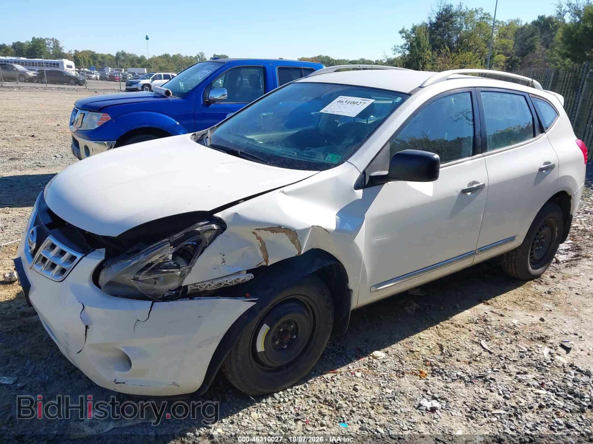 2014 NISSAN ROGUE SELECT - VIN: JN8AS5MVXEW719931 - Фото 2