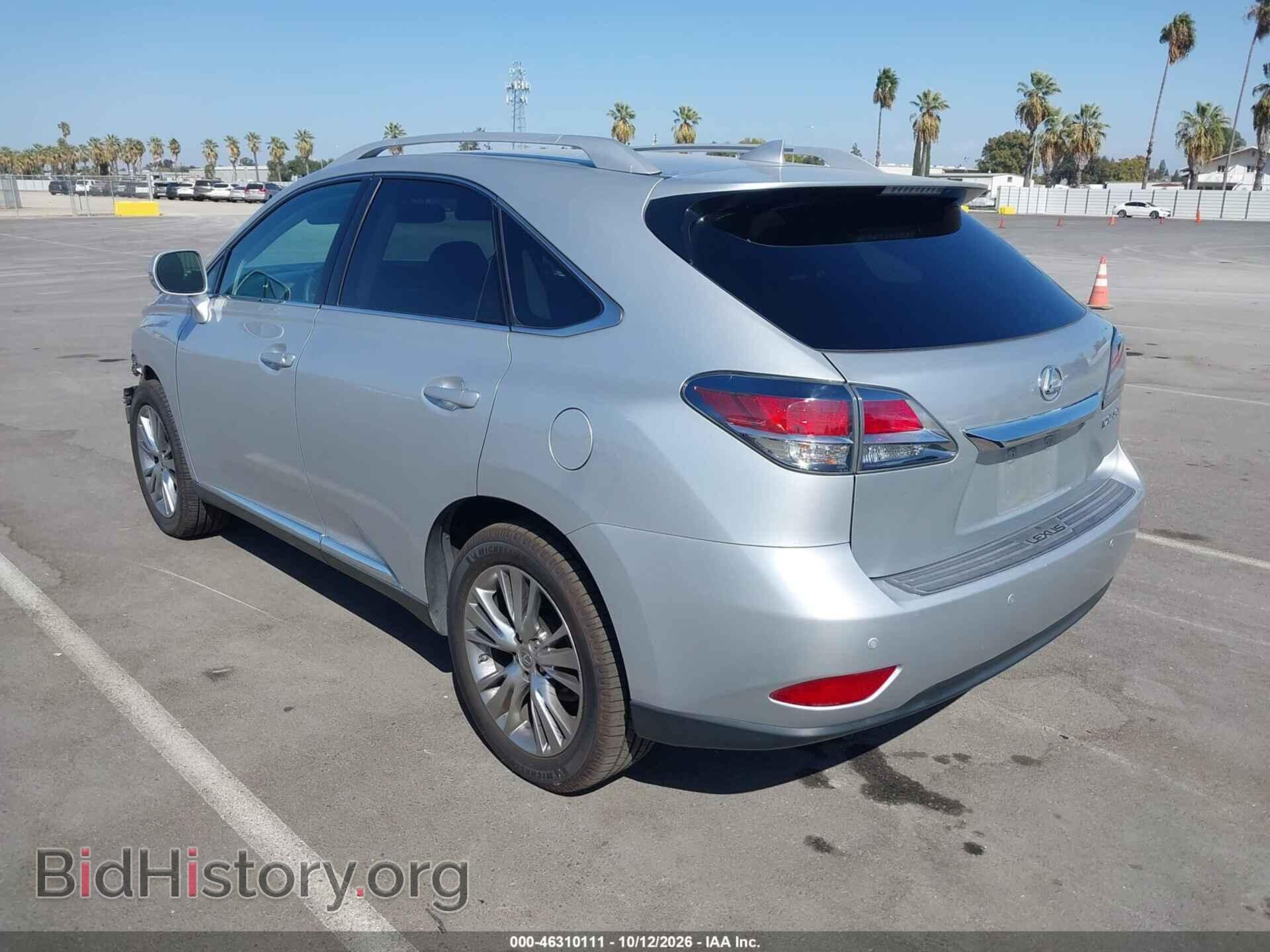 2014 LEXUS RX 350 - VIN: 2T2BK1BA2EC244949 - Photo 3