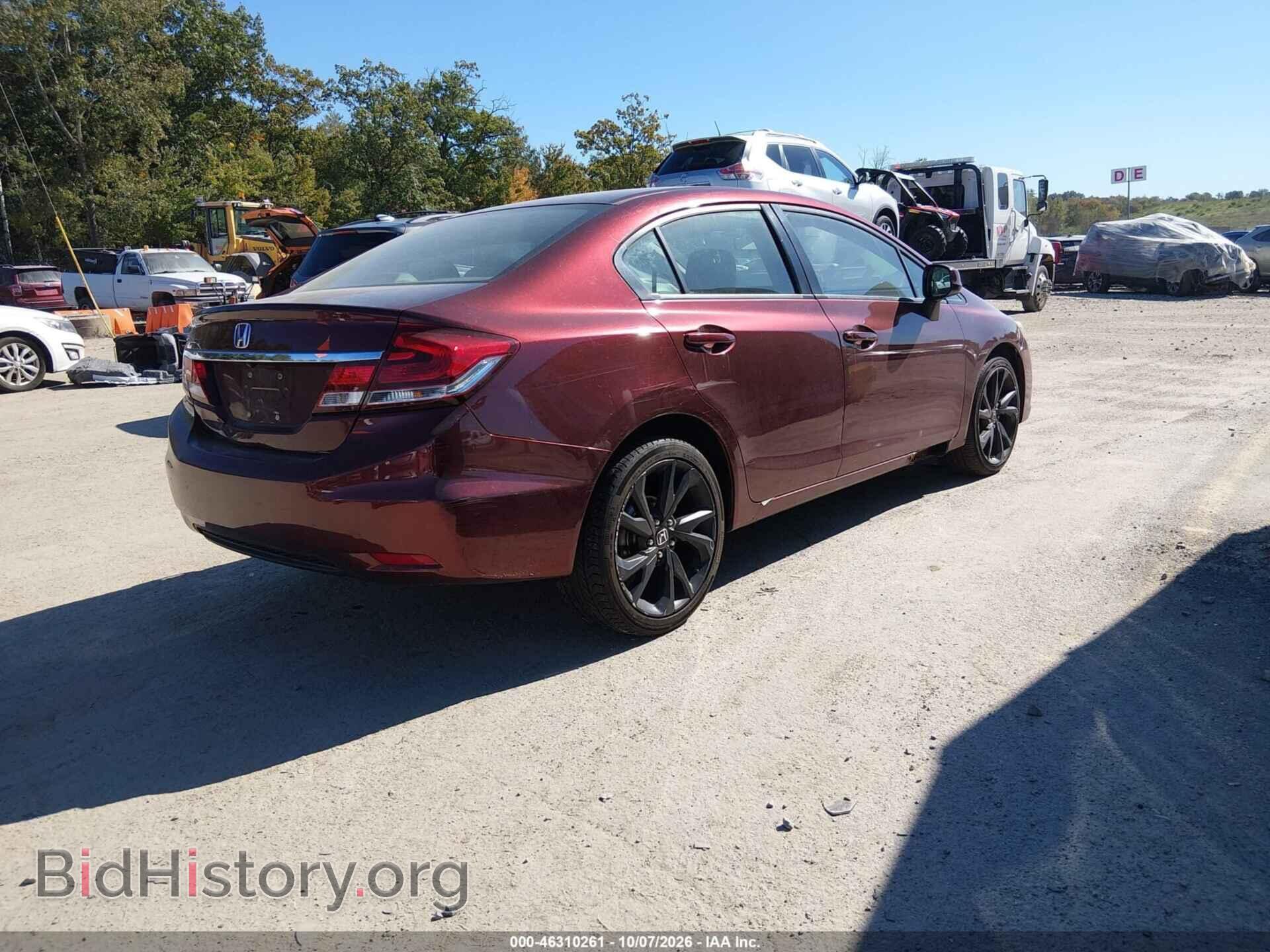 2013 HONDA CIVIC - VIN: 2HGFB2F56DH595989 - Фото 4