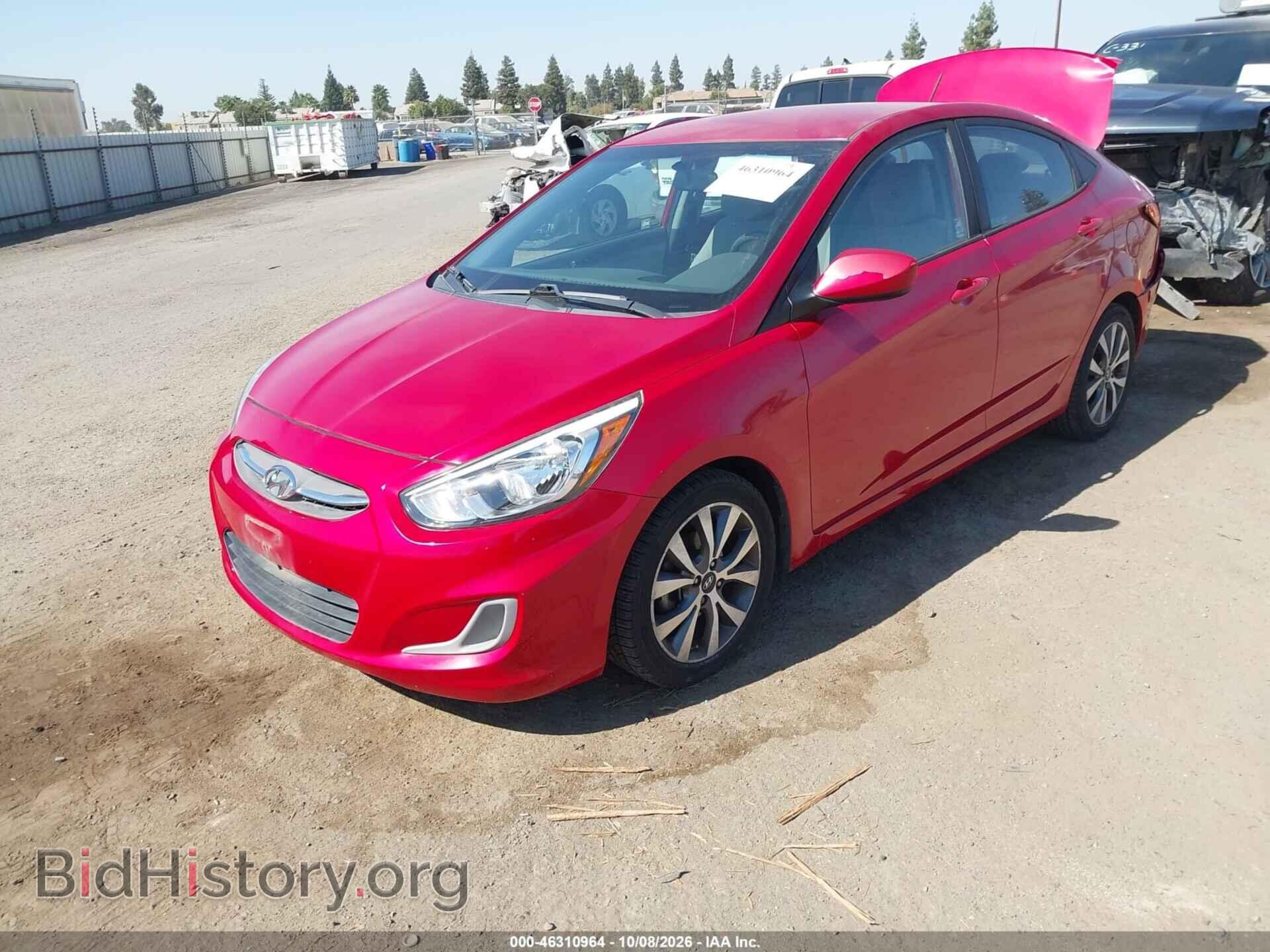 2017 HYUNDAI ACCENT - VIN: KMHCT4AE6HU284109 - Photo 2