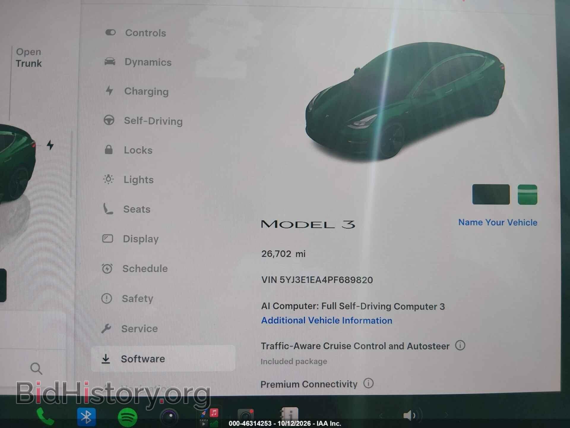 2023 TESLA MODEL 3 - VIN: 5YJ3E1EA4PF689820 - Photo 7