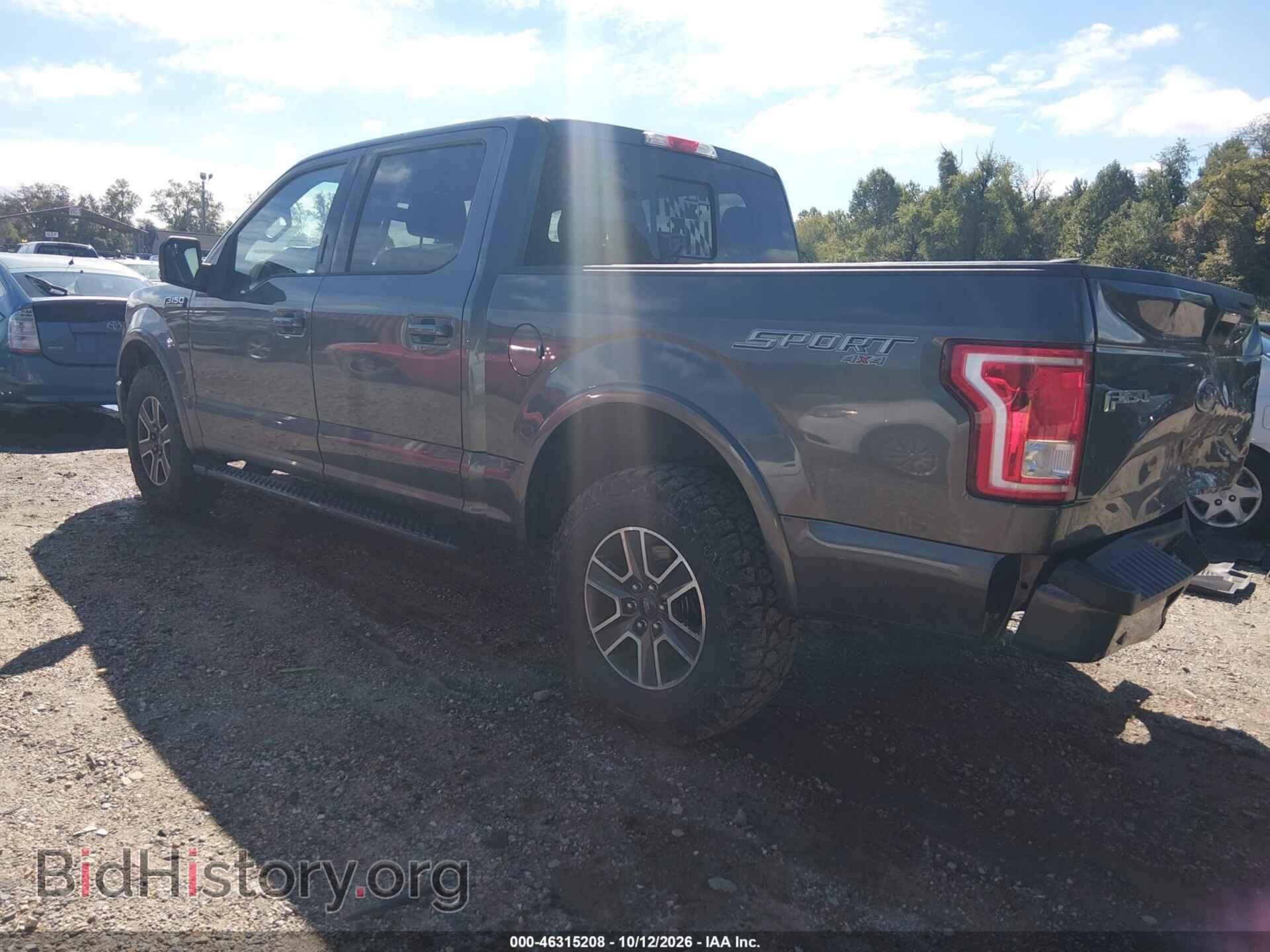 2017 FORD F-150 - VIN: 1FTEW1EF6HFB03214 - Фото 3