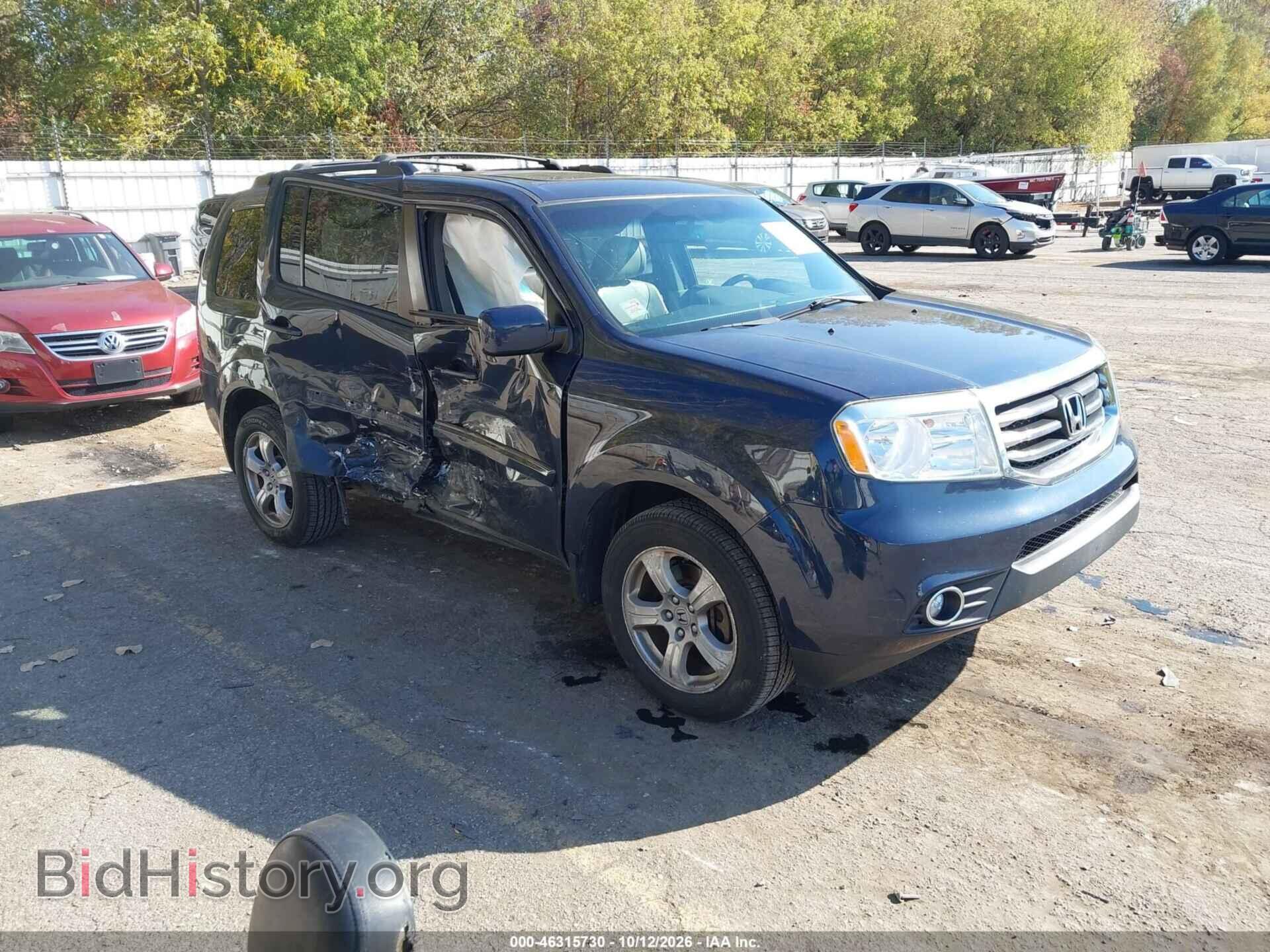Фотография 5FNYF4H73CB056451 - HONDA PILOT 2012