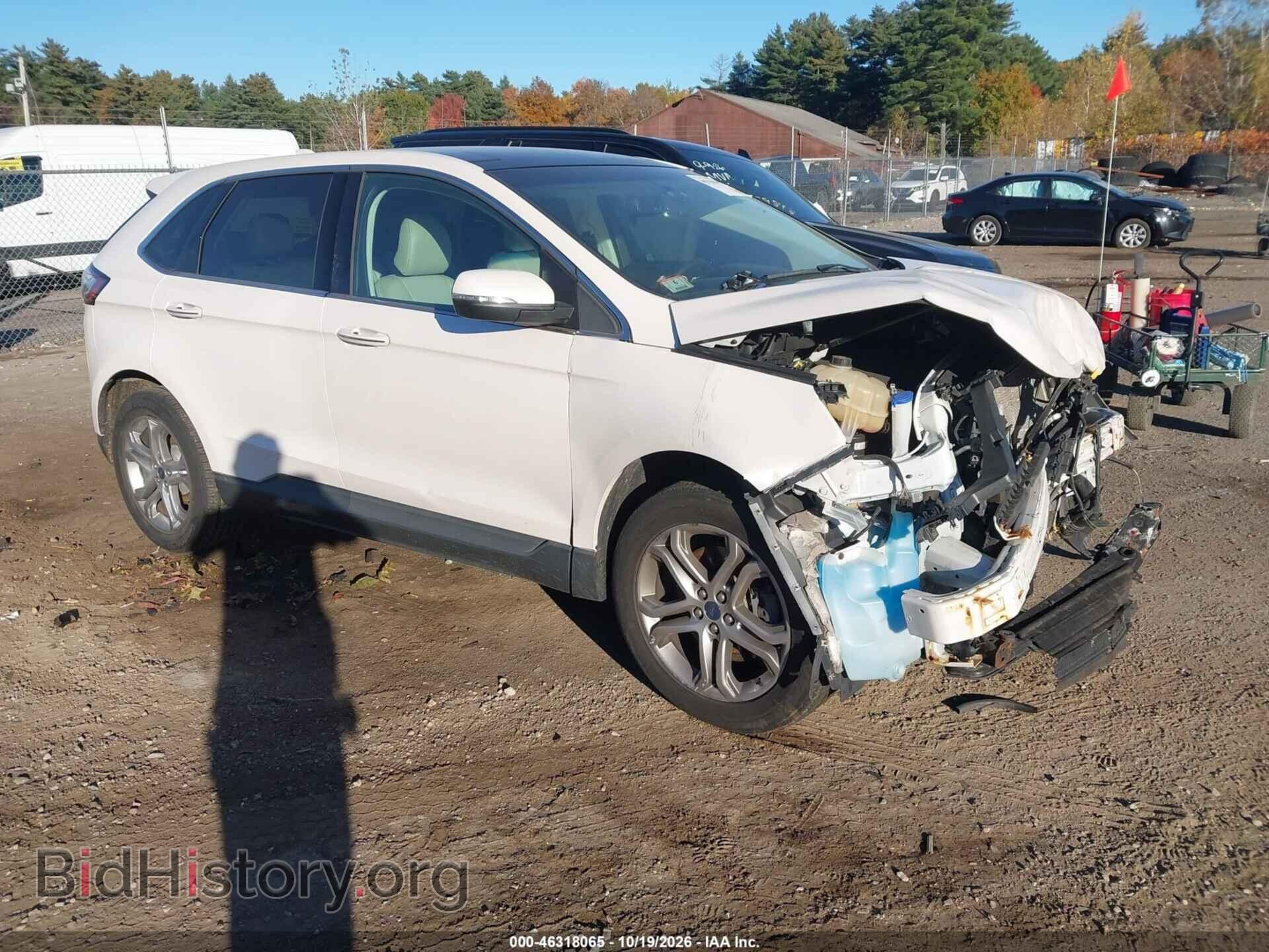 Фотография 2FMTK4K9XFBB40604 - FORD EDGE 2015