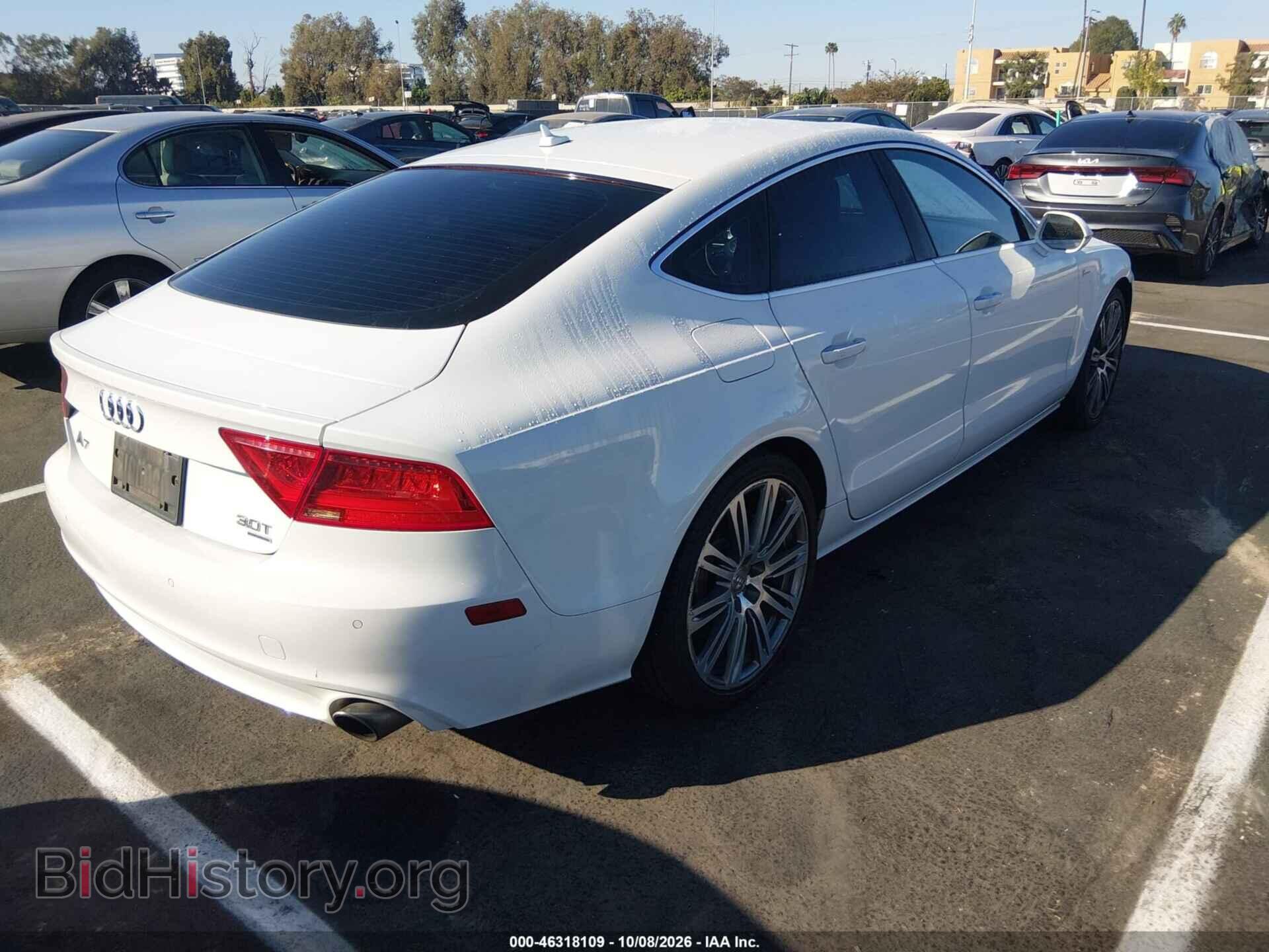 2013 AUDI A7 - VIN: WAUYGAFC2DN029575 - Photo 4
