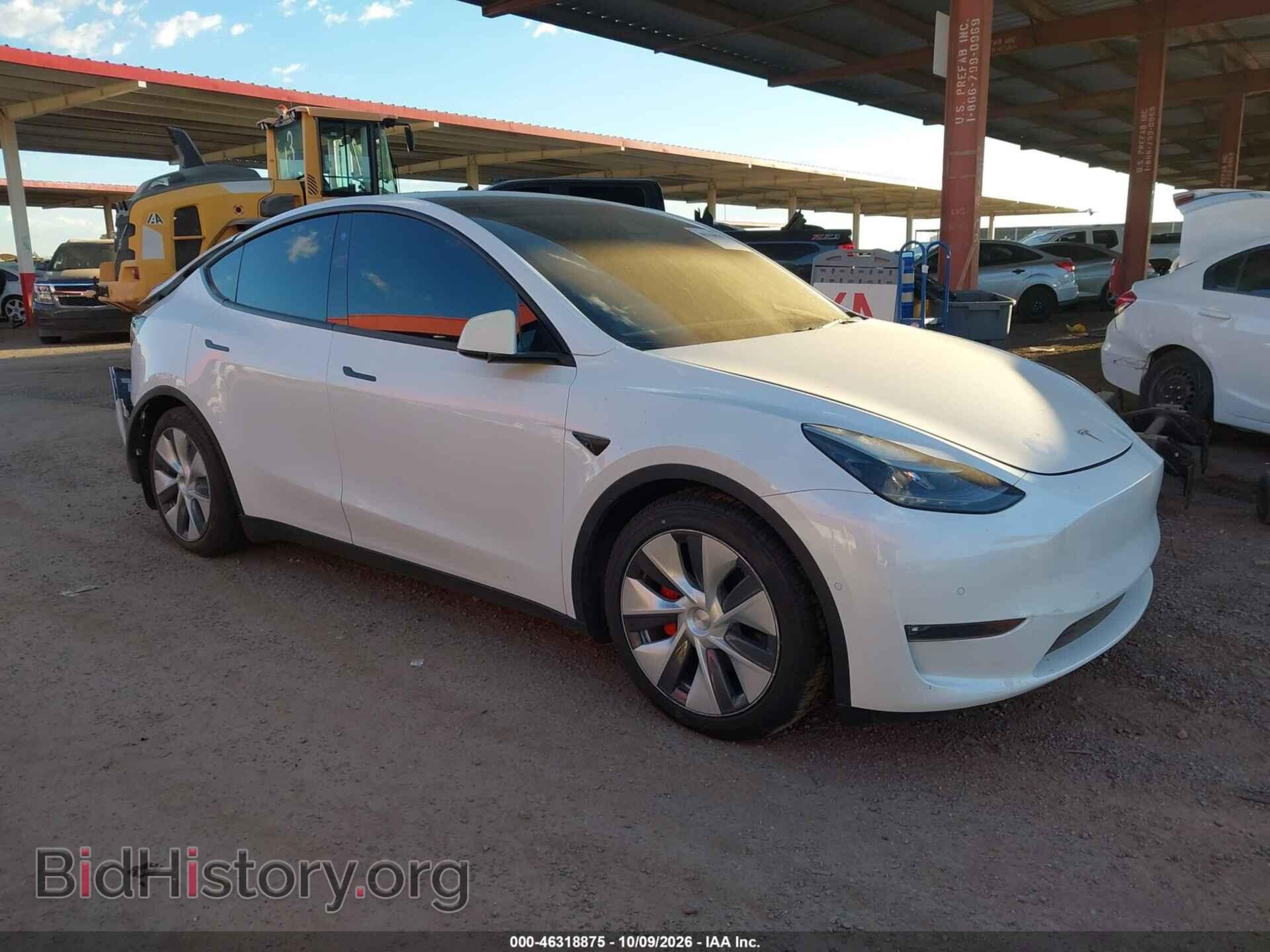 Фотография 7SAYGDEF4NF347314 - TESLA MODEL Y 2022