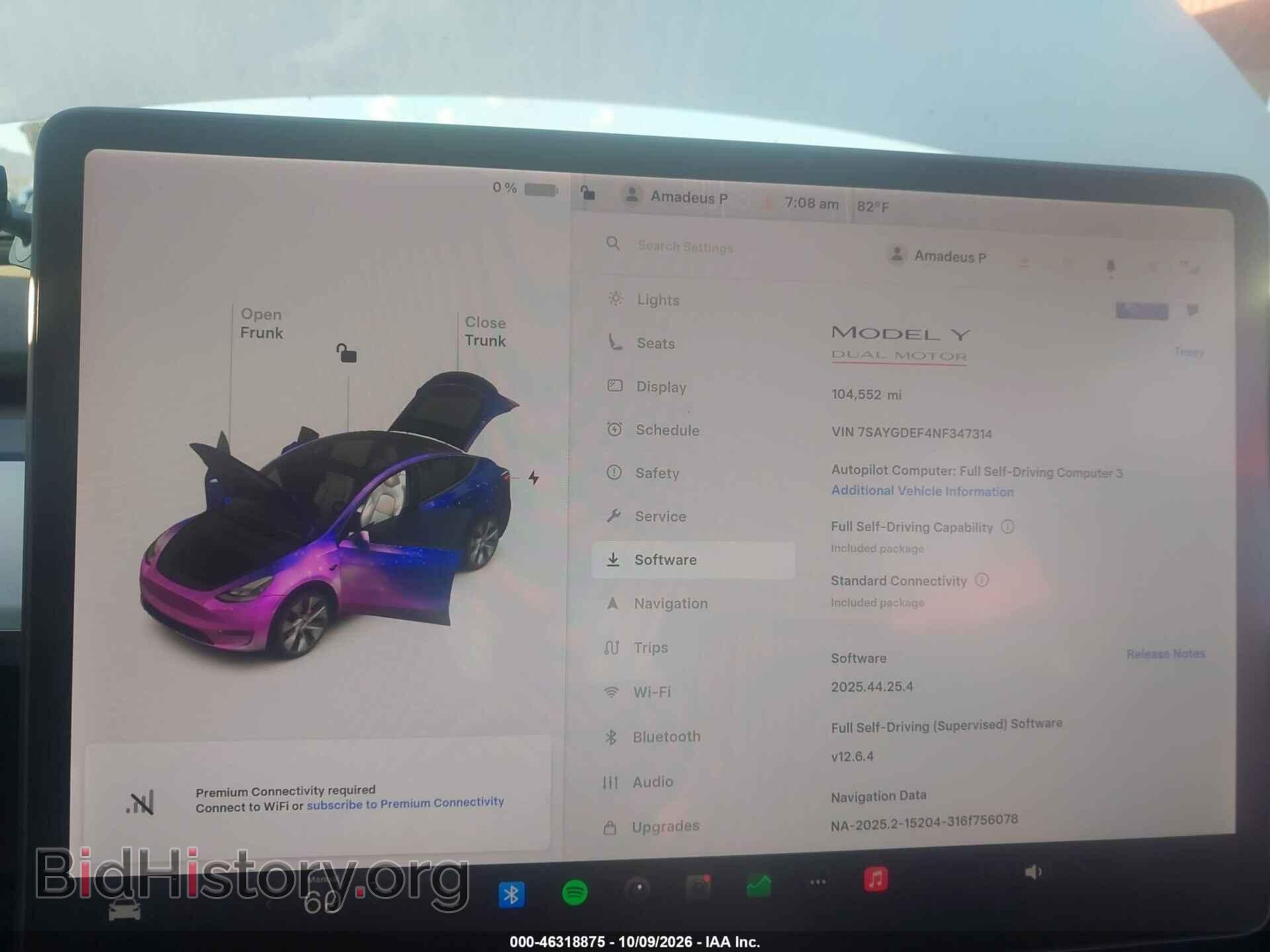 2022 TESLA MODEL Y - VIN: 7SAYGDEF4NF347314 - Фото 17
