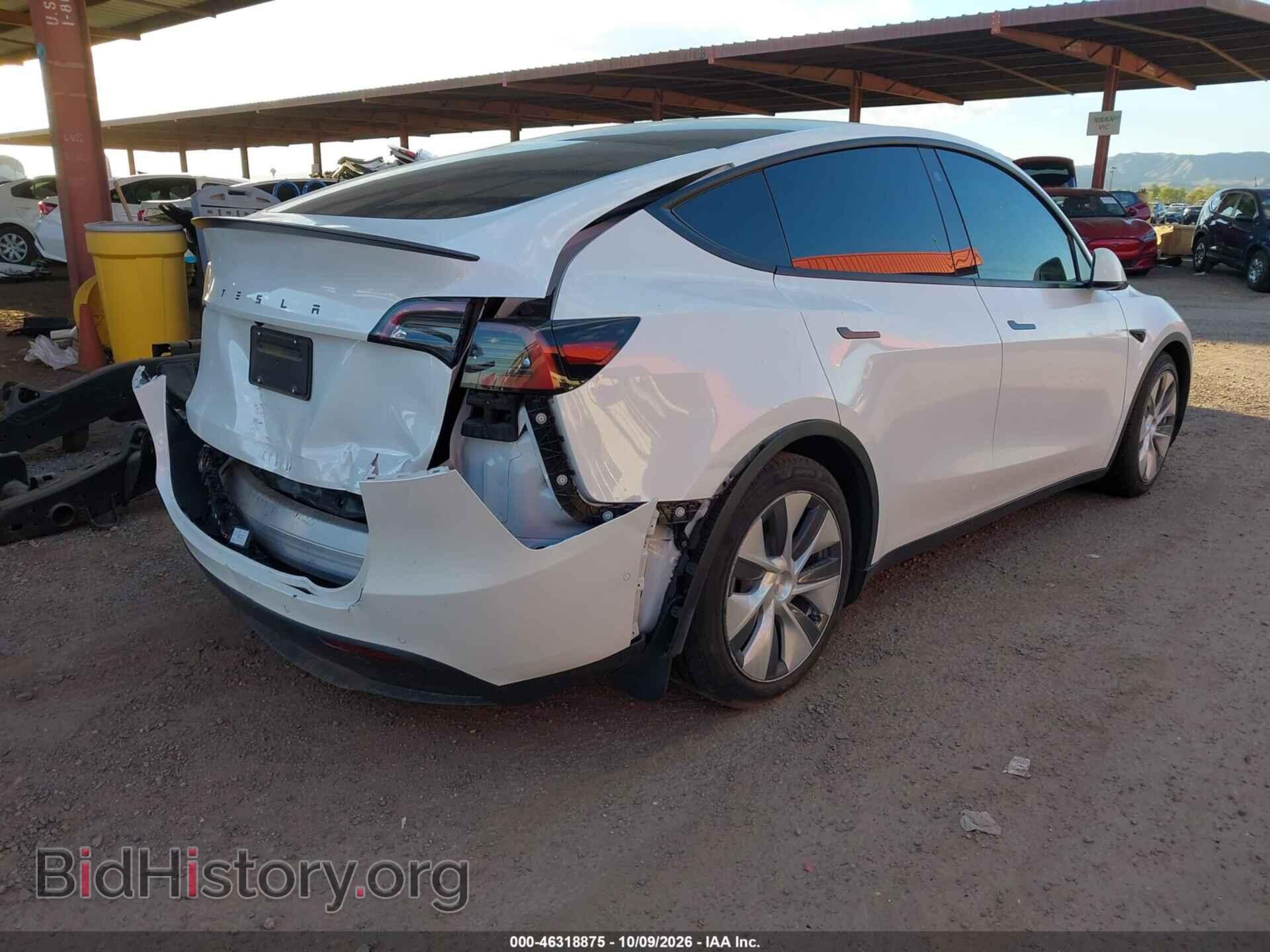 2022 TESLA MODEL Y - VIN: 7SAYGDEF4NF347314 - Фото 4