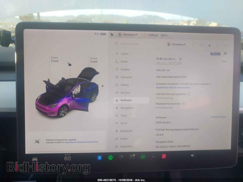 2022 Tesla MODEL Y (VIN 7SAYGDEF4NF347314) — photo 7 of 17