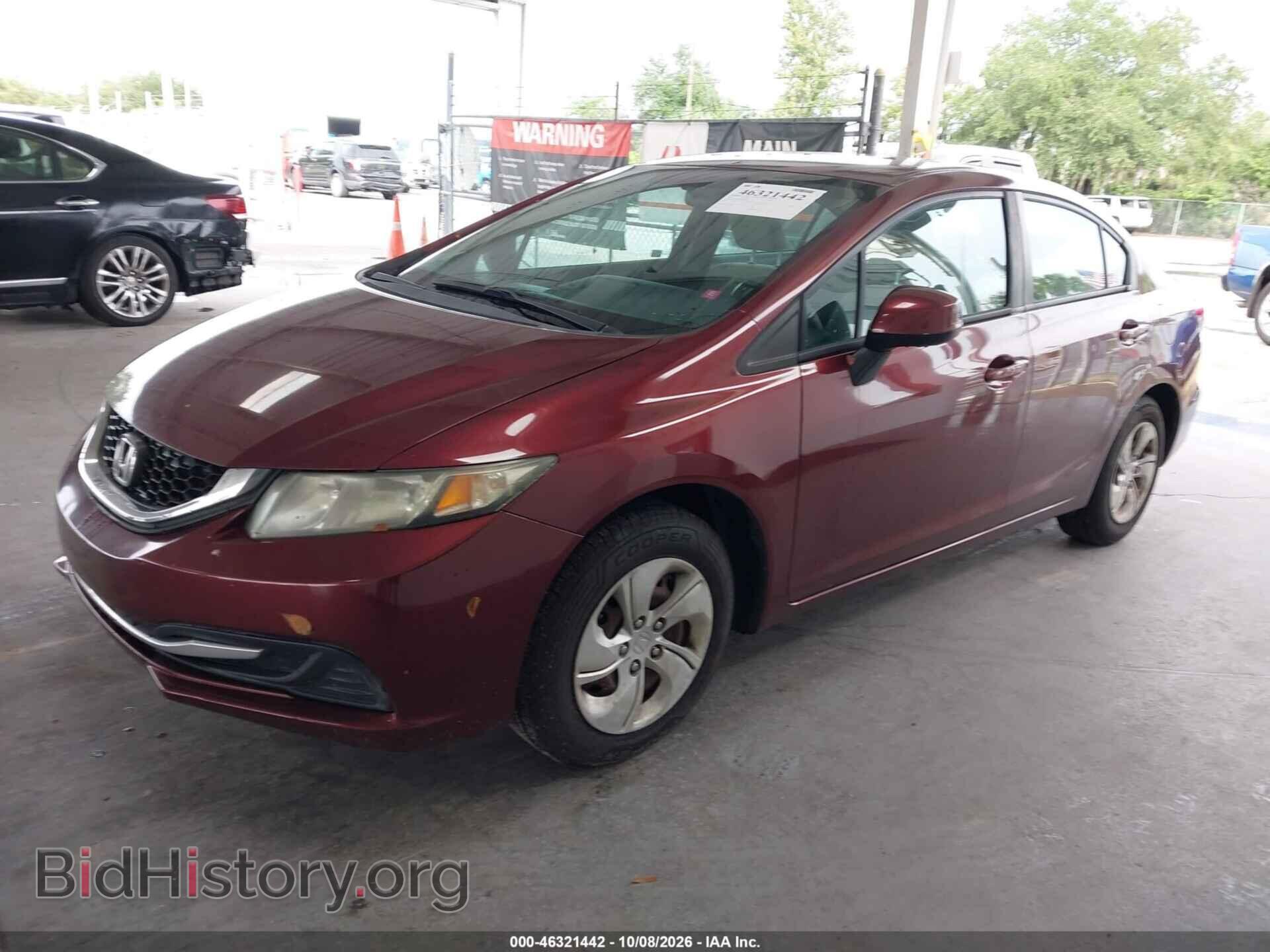 2013 HONDA CIVIC - VIN: 19XFB2F58DE018987 - Фото 2