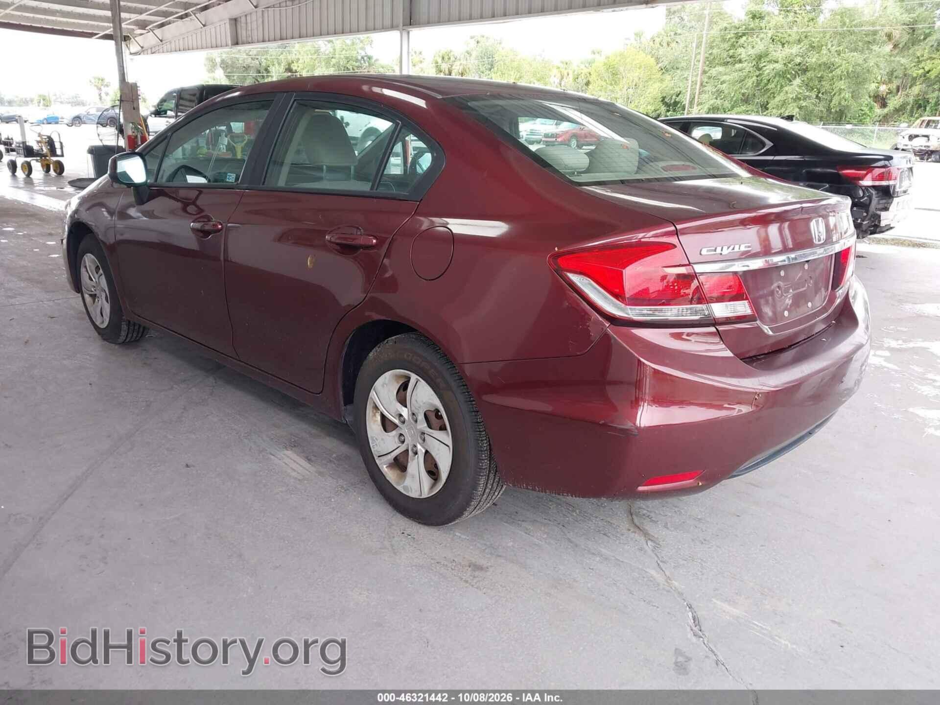 2013 HONDA CIVIC - VIN: 19XFB2F58DE018987 - Фото 3