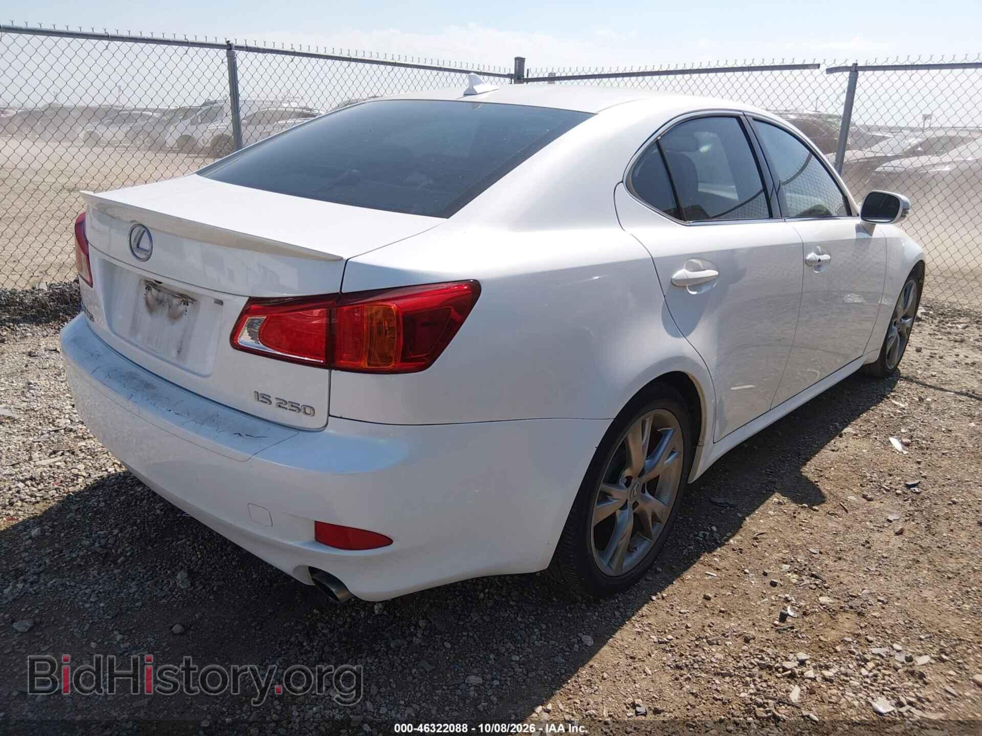 2009 LEXUS IS 250 - VIN: JTHBK262592087630 - Фото 4