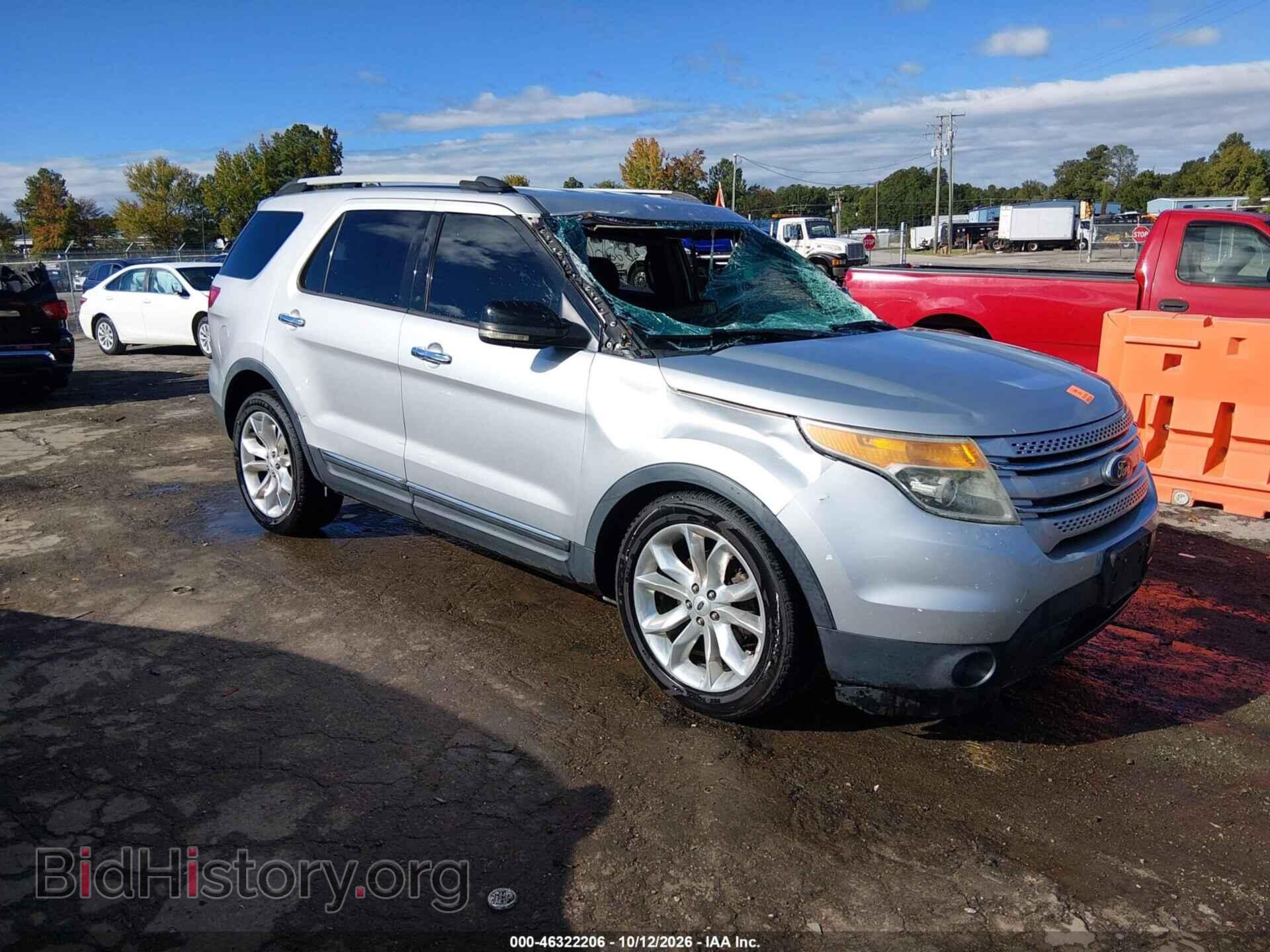 2012 Ford EXPLORER XLT (VIN 1FMHK8D85CGA46491) — photo 1 of 16, IAAI, damage: front end