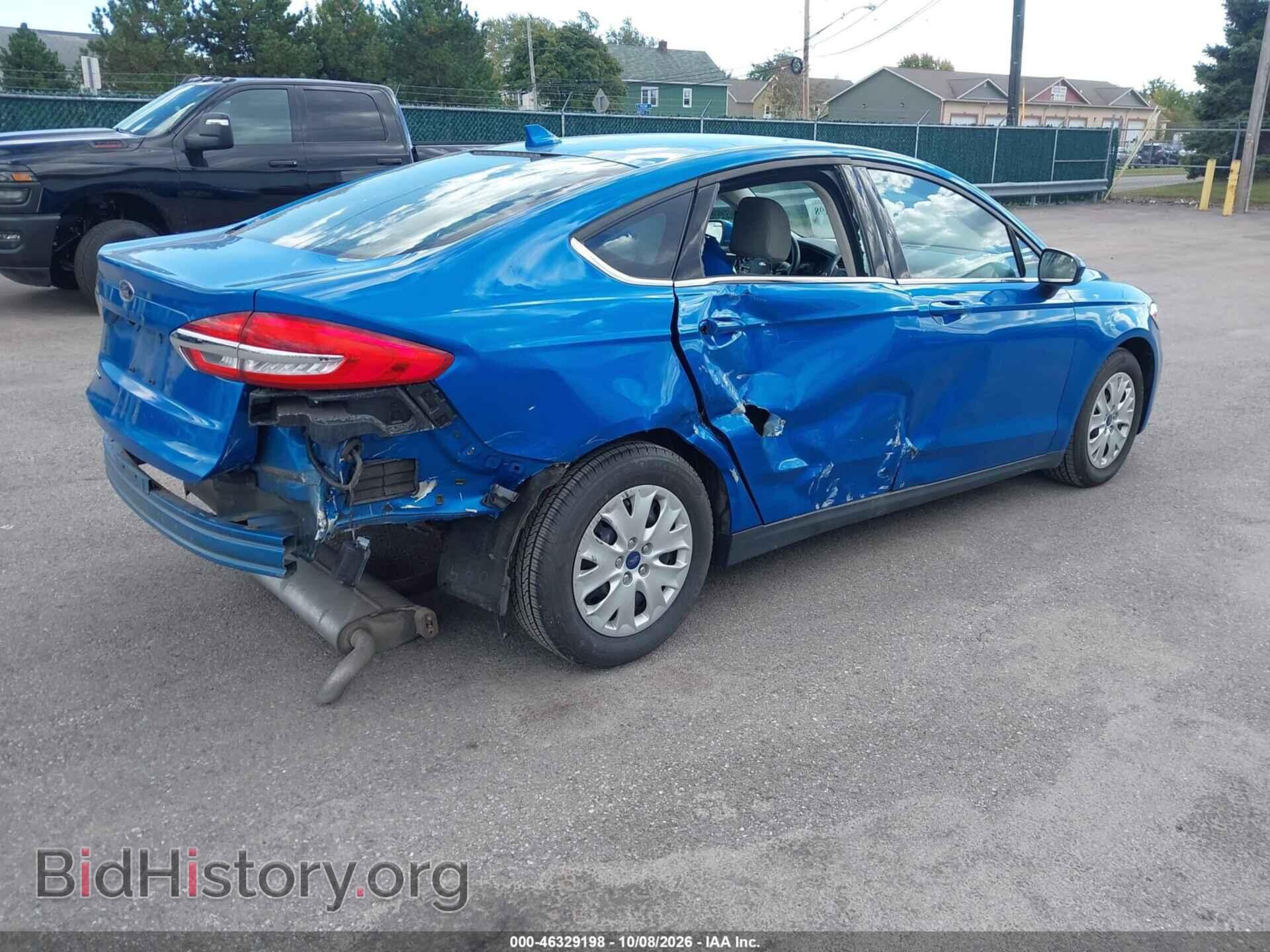 2020 FORD FUSION - VIN: 3FA6P0G75LR234329 - Фото 4