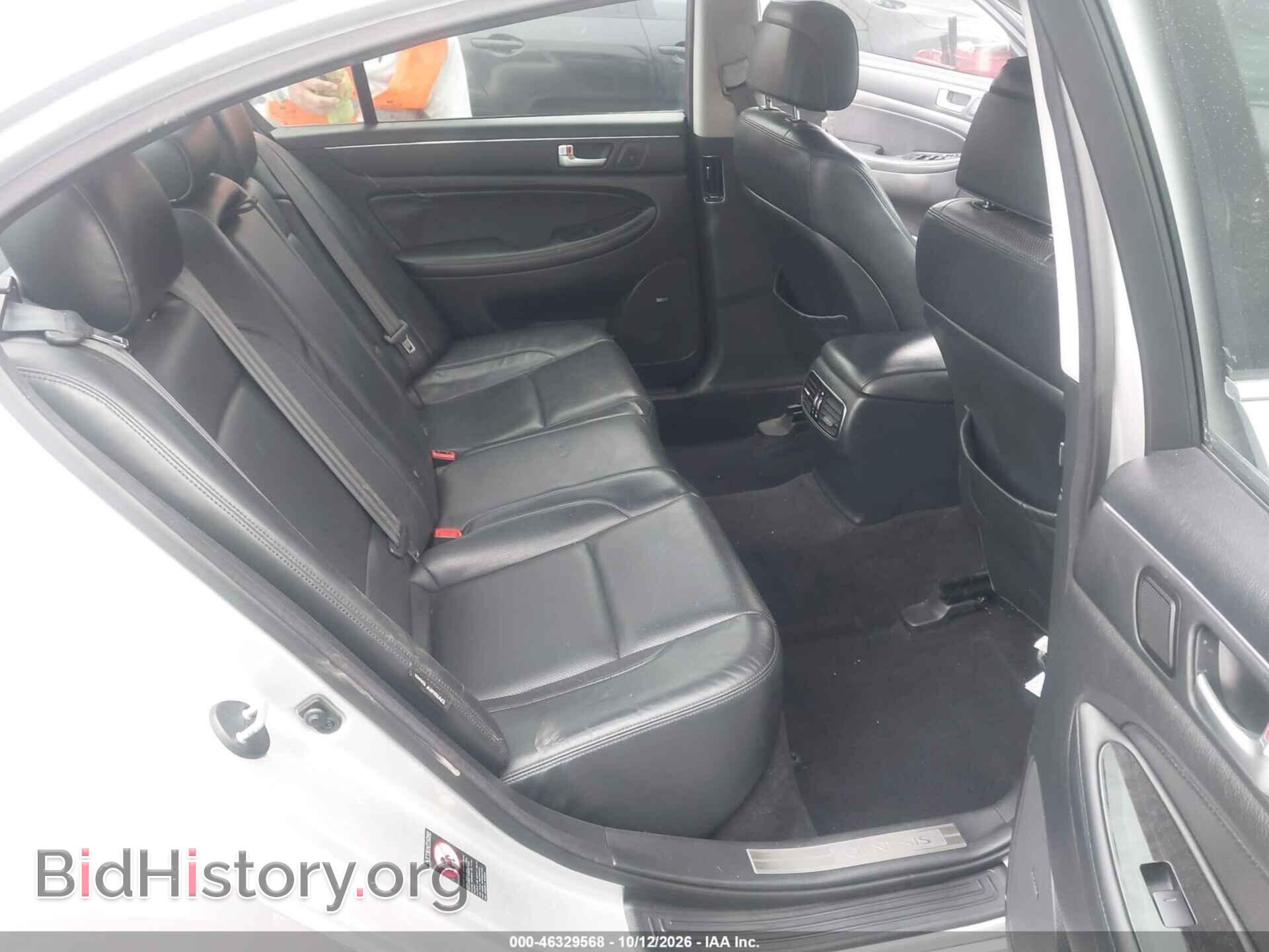 2012 HYUNDAI GENESIS - VIN: KMHGC4DD0CU199408 - Фото 8