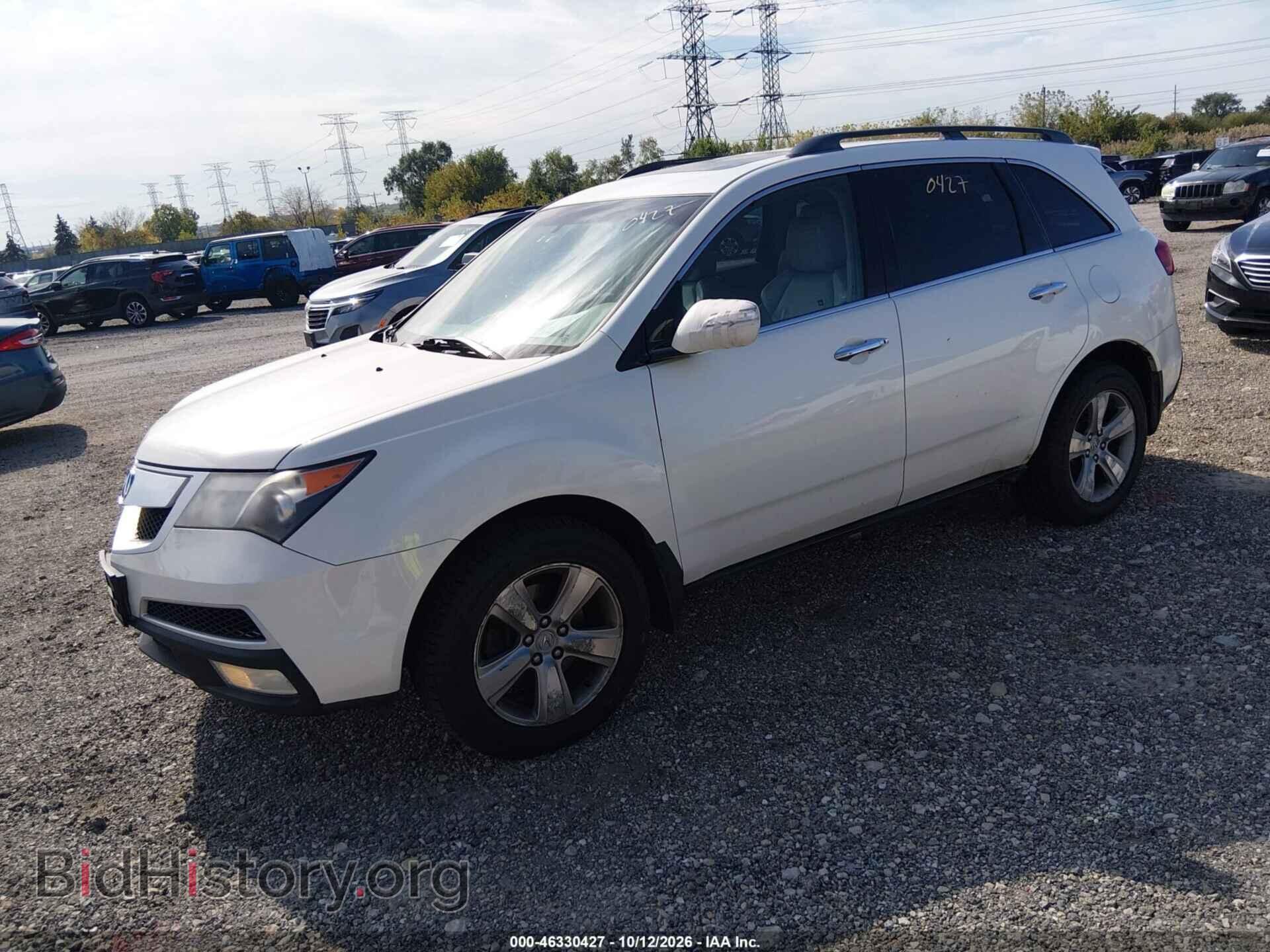 2011 ACURA MDX - VIN: 2HNYD2H41BH514832 - Photo 2