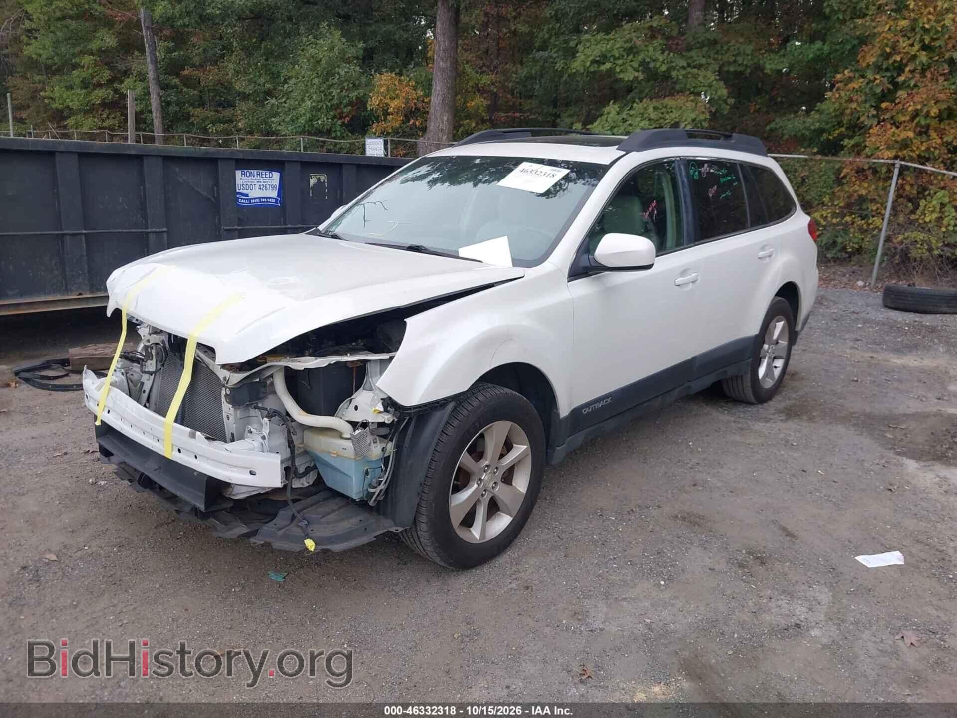 2014 SUBARU OUTBACK - VIN: 4S4BRBLC4E3255624 - Photo 2