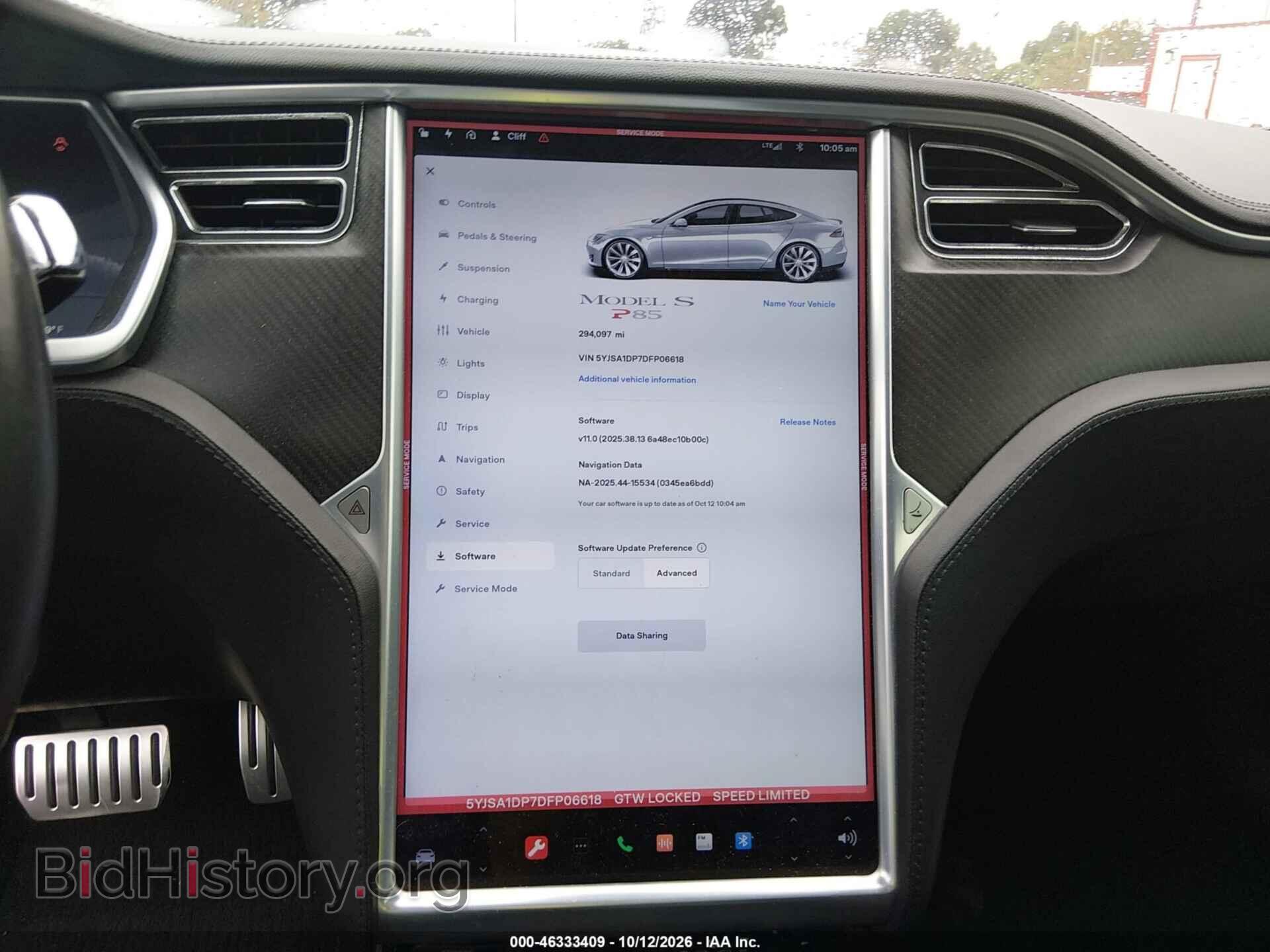 2013 TESLA MODEL S - VIN: 5YJSA1DP7DFP06618 - Photo 18