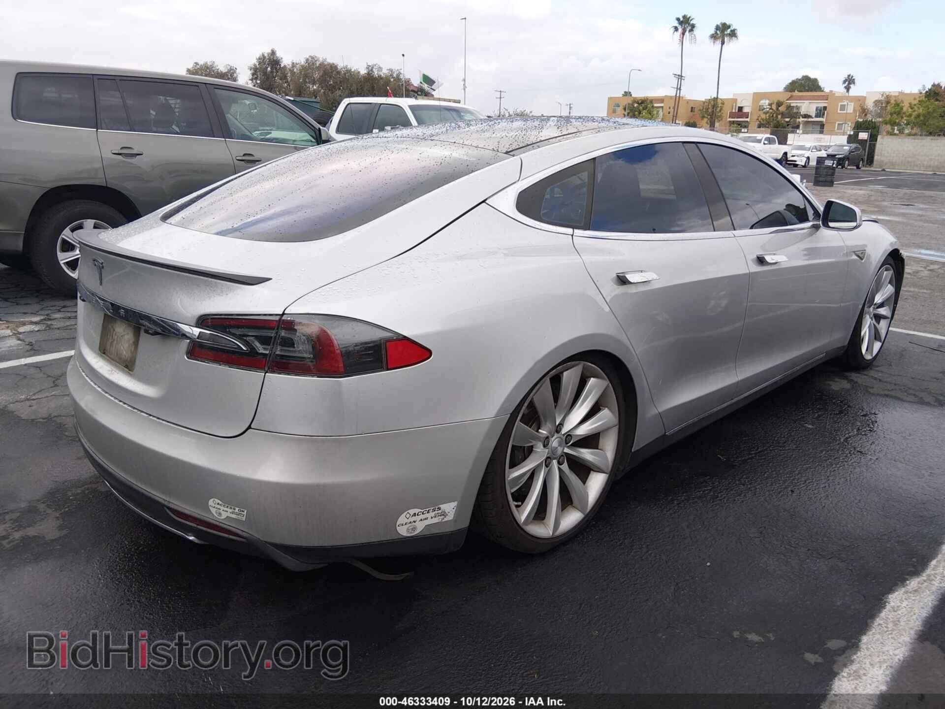 2013 TESLA MODEL S - VIN: 5YJSA1DP7DFP06618 - Photo 4