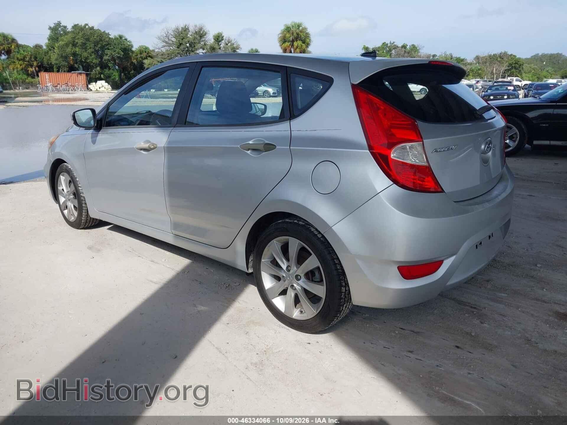 2013 HYUNDAI ACCENT - VIN: KMHCU5AEXDU077235 - Photo 3